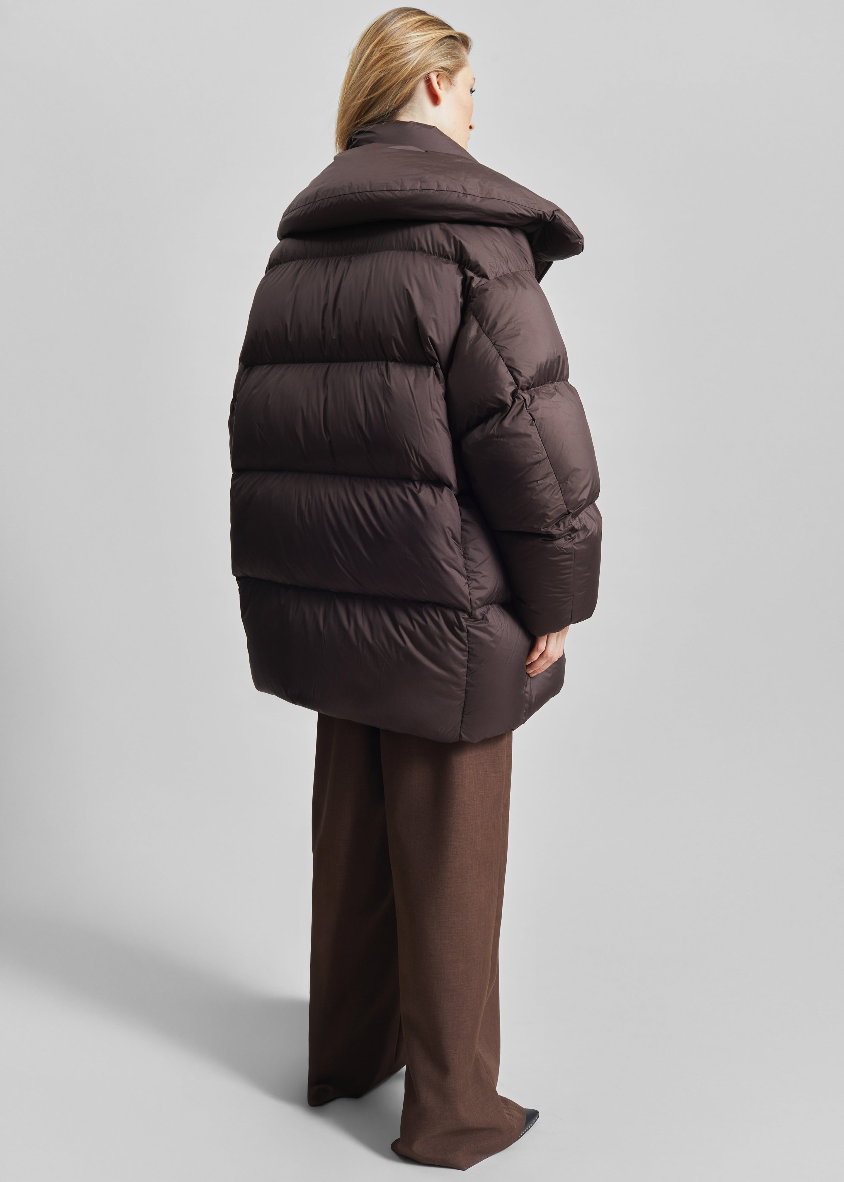 Ortler Puffer Jacket - Brown – The Frankie Shop