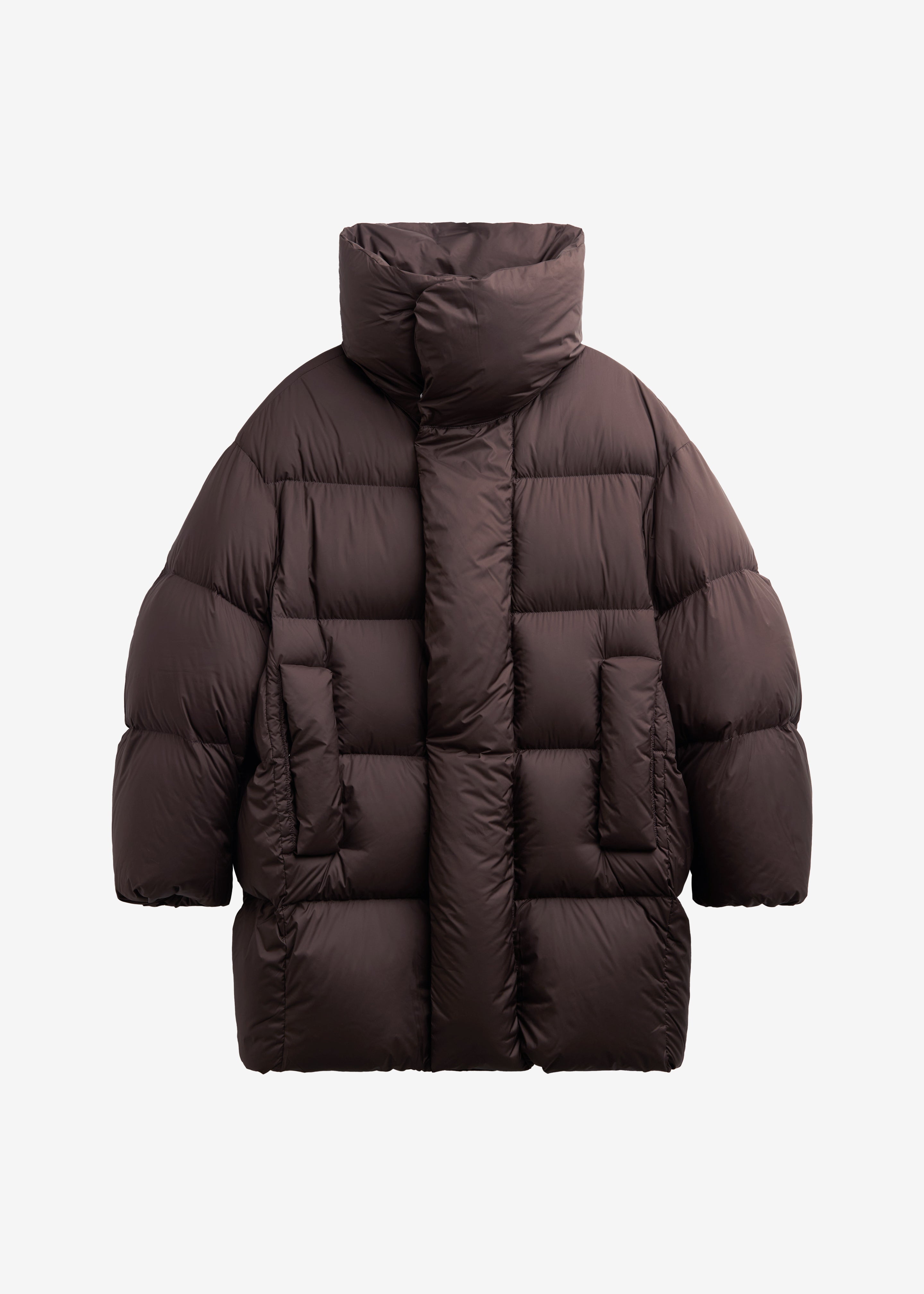 Ortler Puffer Jacket - Brown – The Frankie Shop