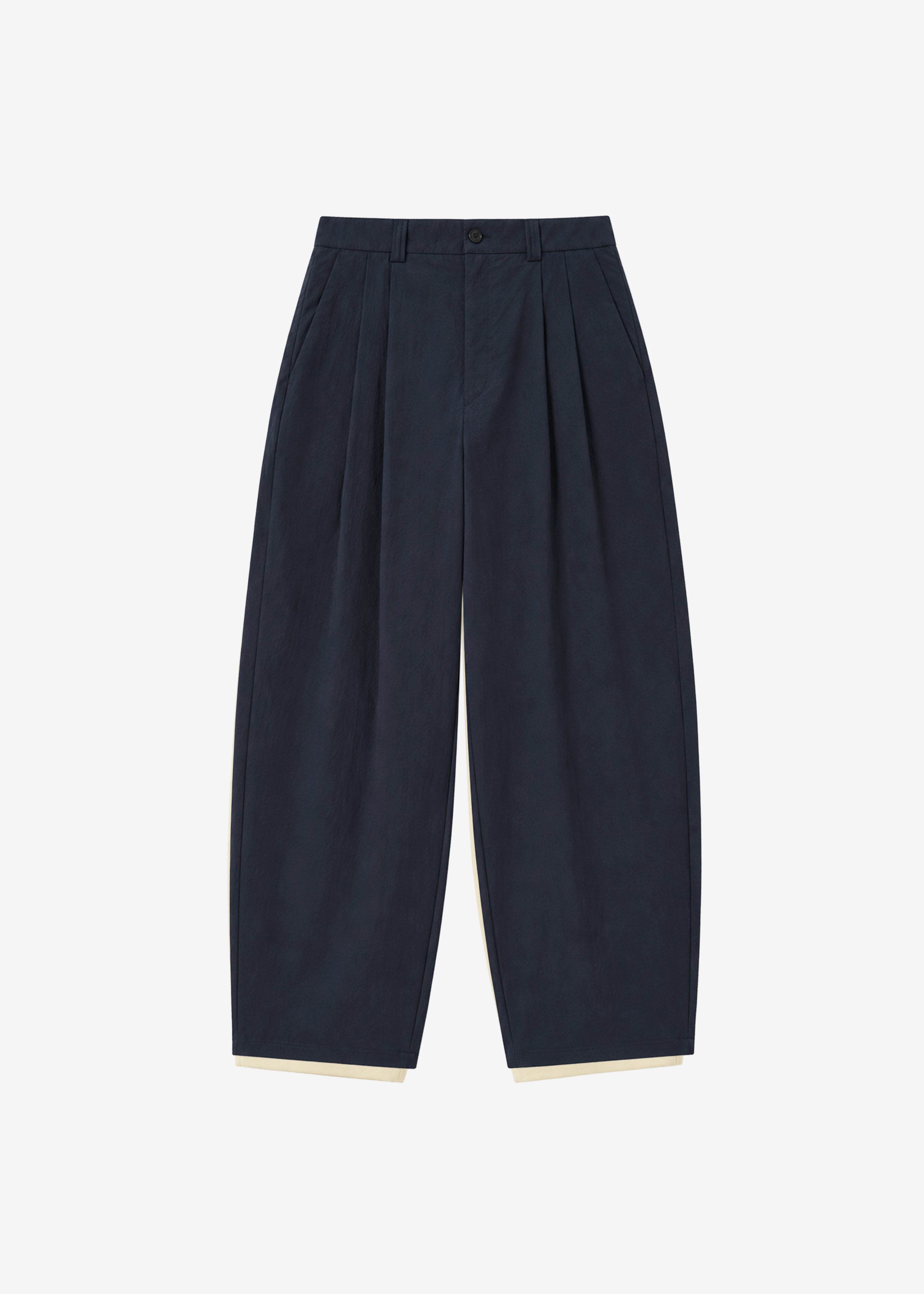 Osaka Pleated Pants - Navy – The Frankie Shop