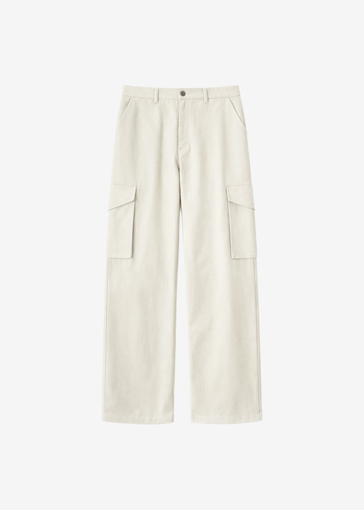 Oslo Cotton Cargo Pants - Beige - 10