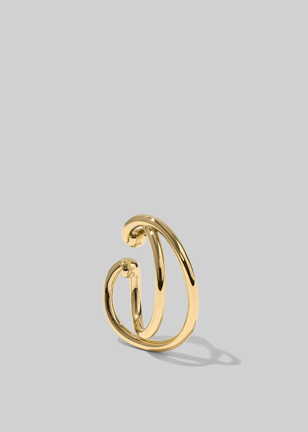 Otiumberg Dual Curve Ear Cuff - Gold - 1