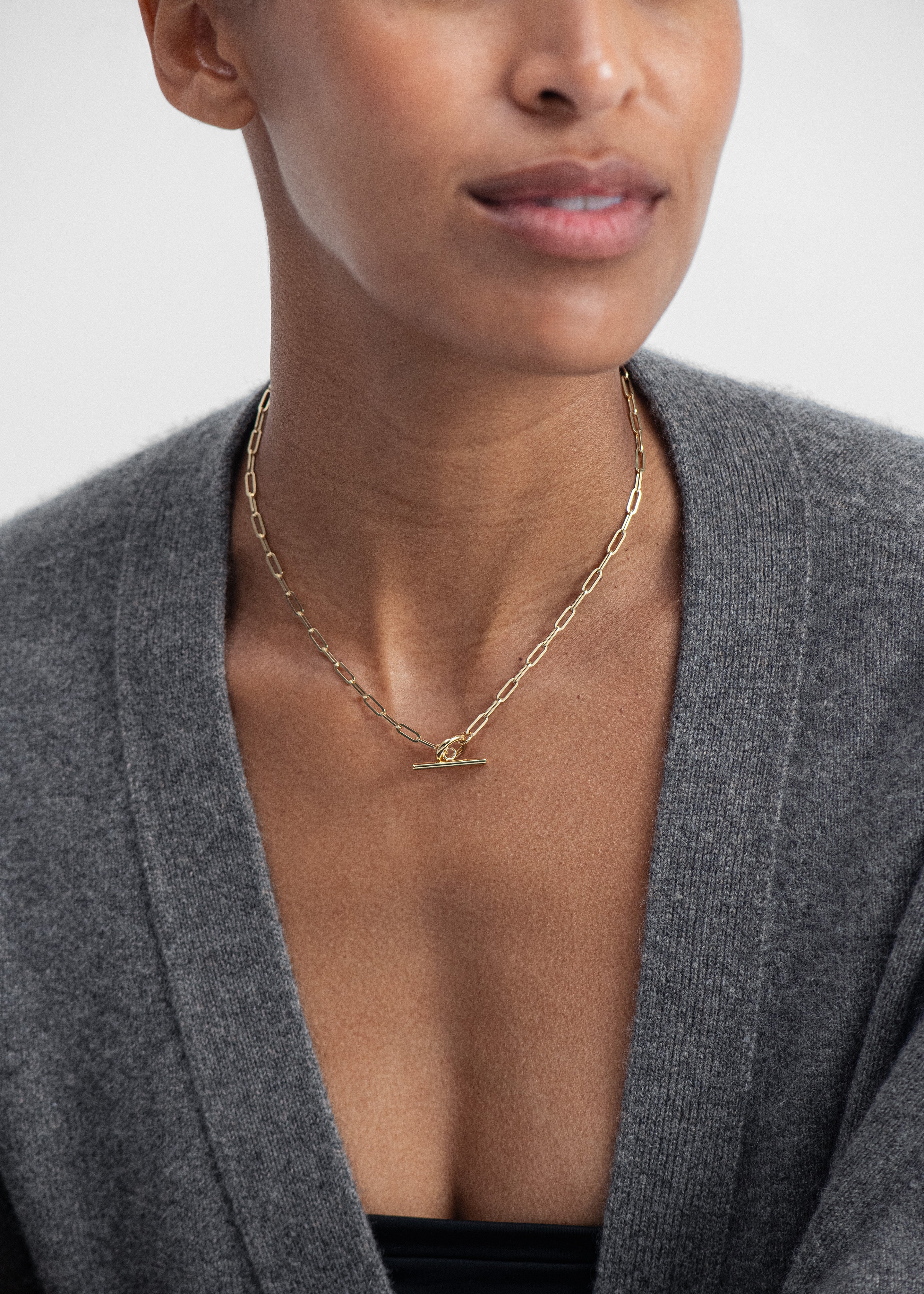 Otiumberg Love Link Necklace - Gold - 2