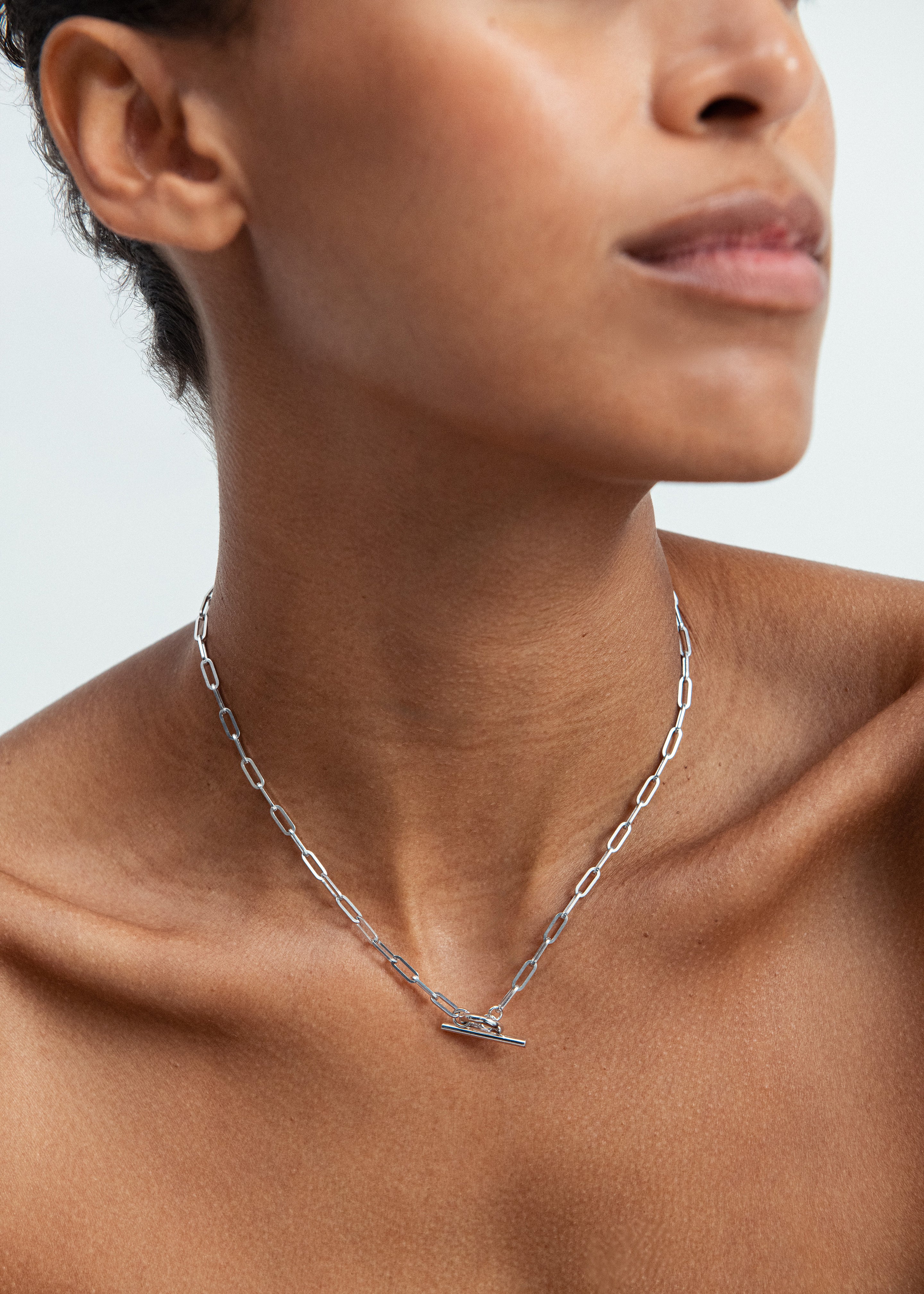 Otiumberg Love Link Necklace - Silver - 1