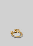 Otiumberg Pave Double Ear Cuff - Gold