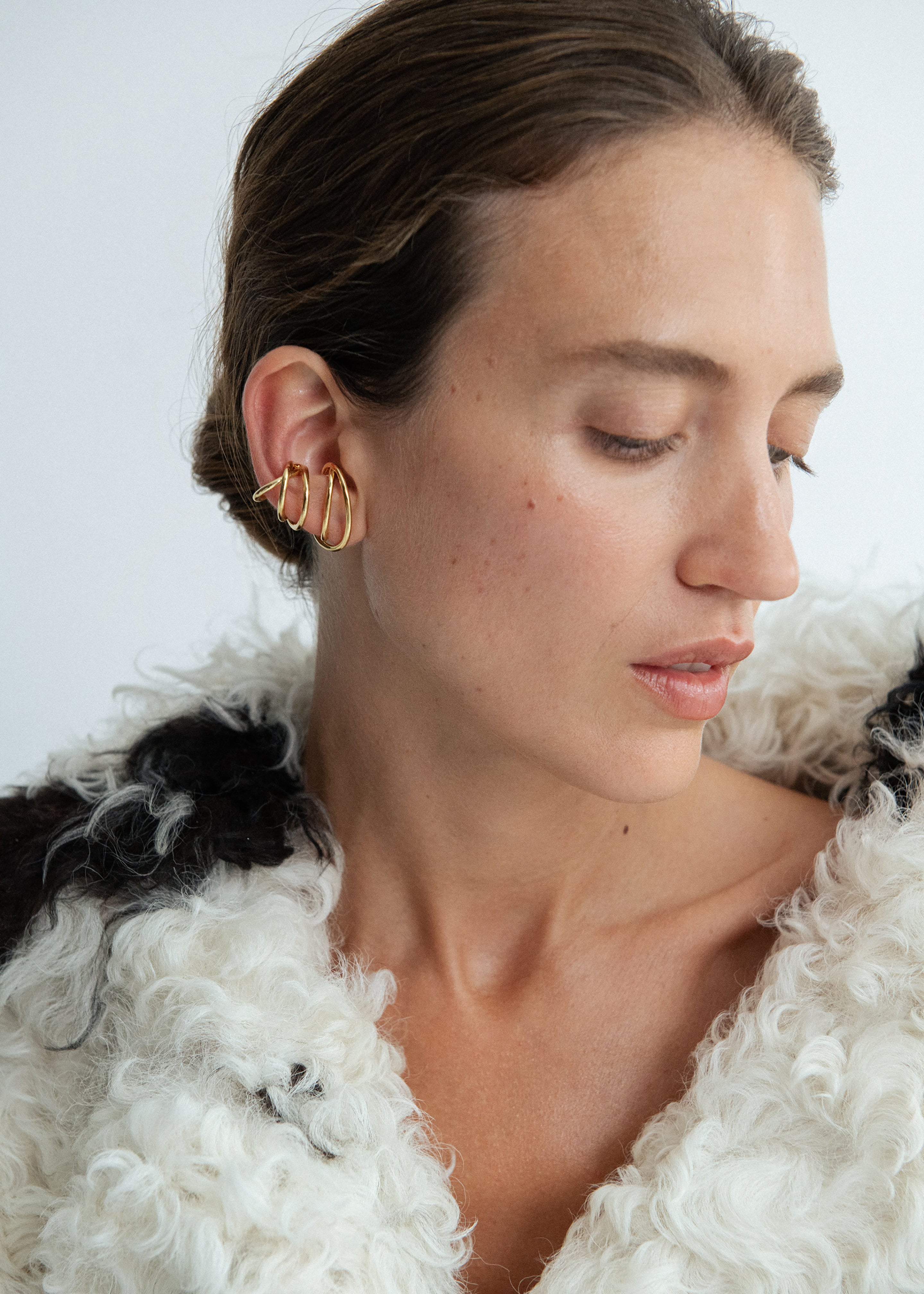 Otiumberg Spiralis Ear Cuff - Gold - 2