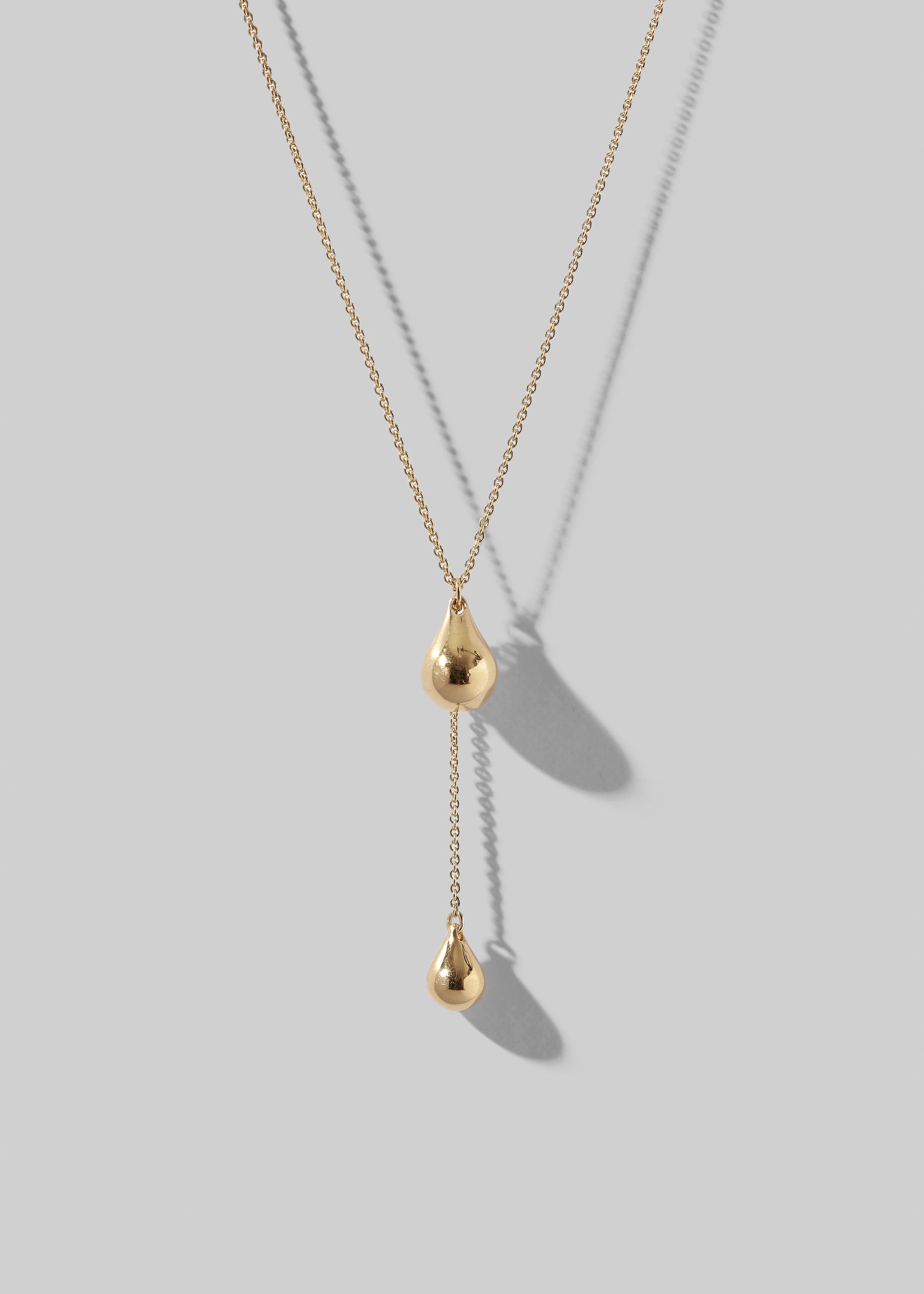 Otiumberg Stilla Lariat Necklace - Gold - 1