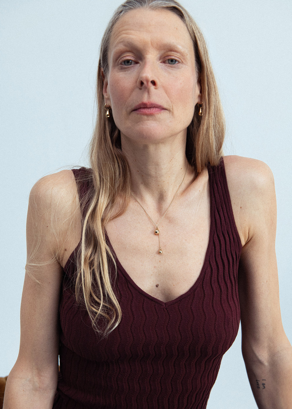 Otiumberg Stilla Lariat Necklace - Gold - 1