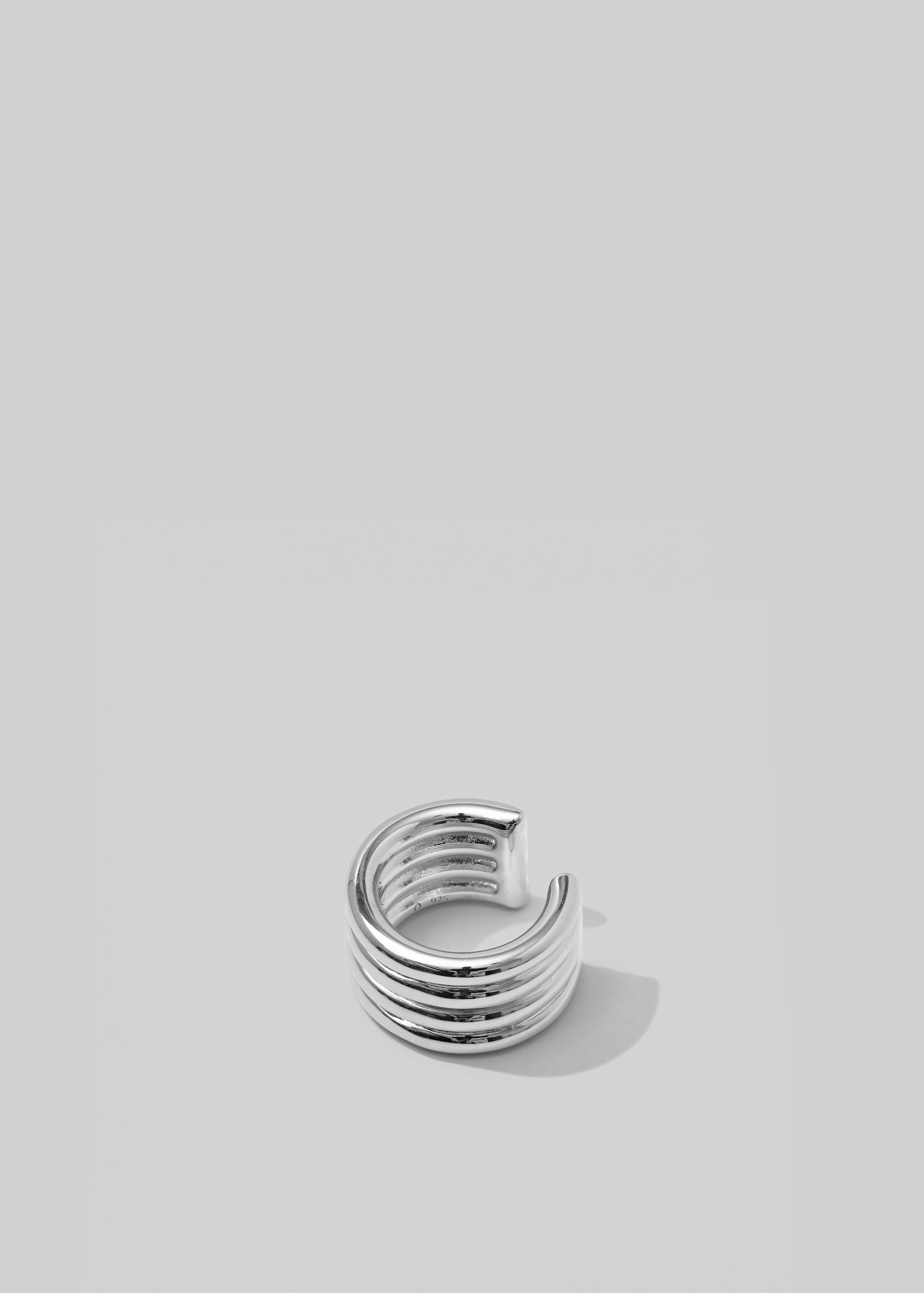 Otiumberg Stratis Ear Cuff - Silver - 1