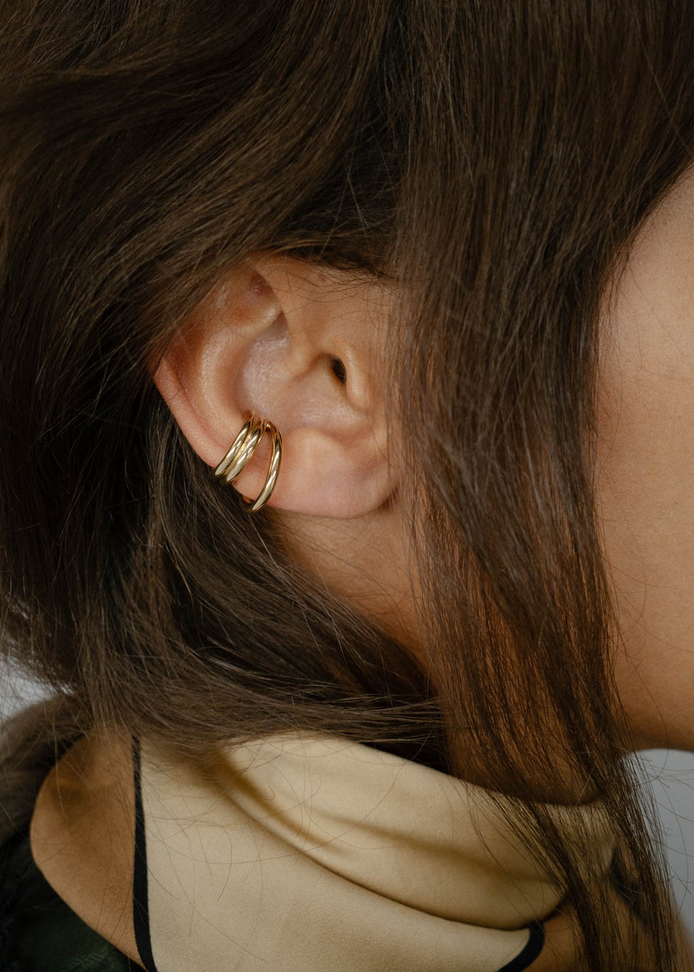 Otiumberg Concero Ear Cuff - Gold Vermeil - 1