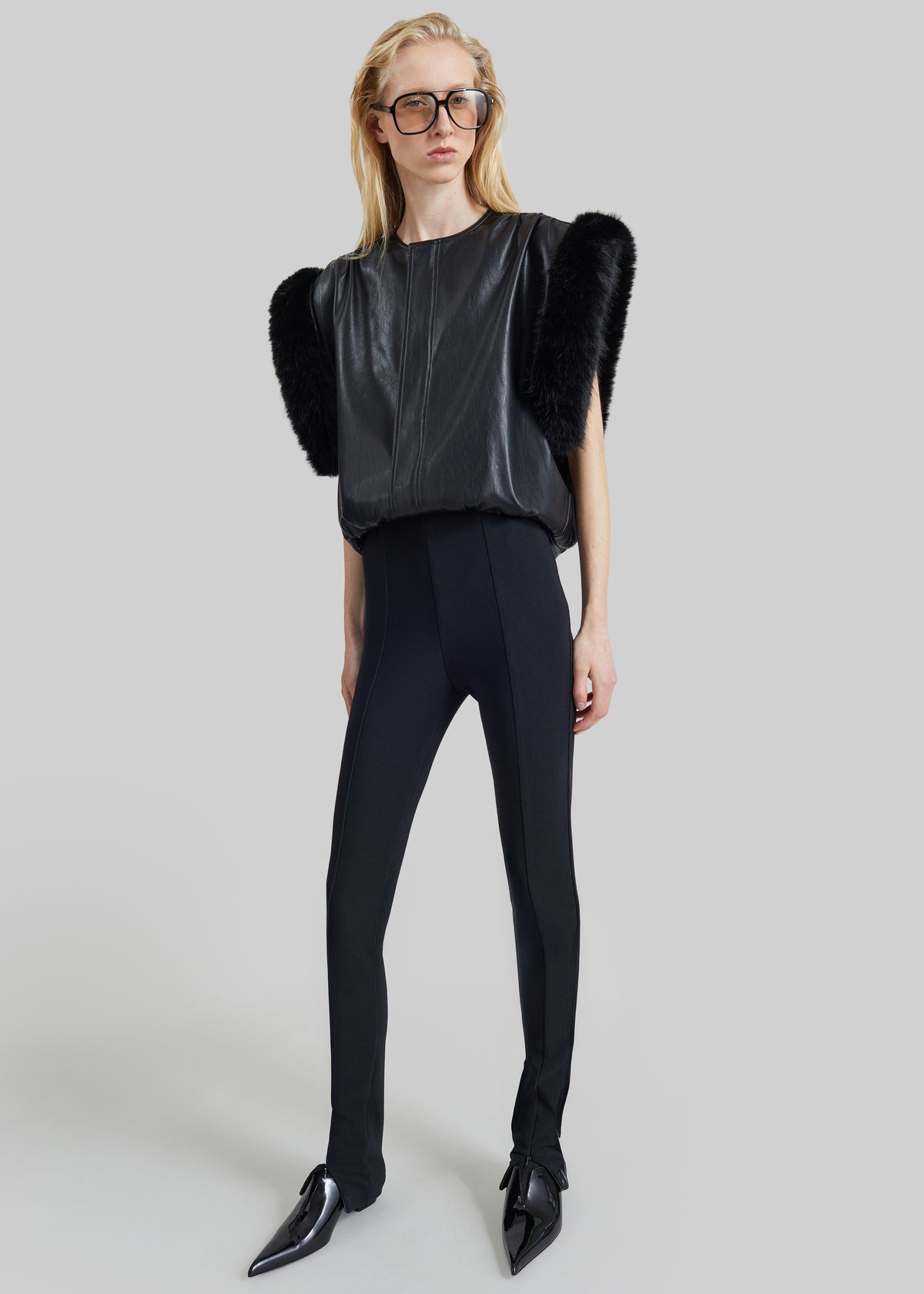Oya Flared Leggings - Black