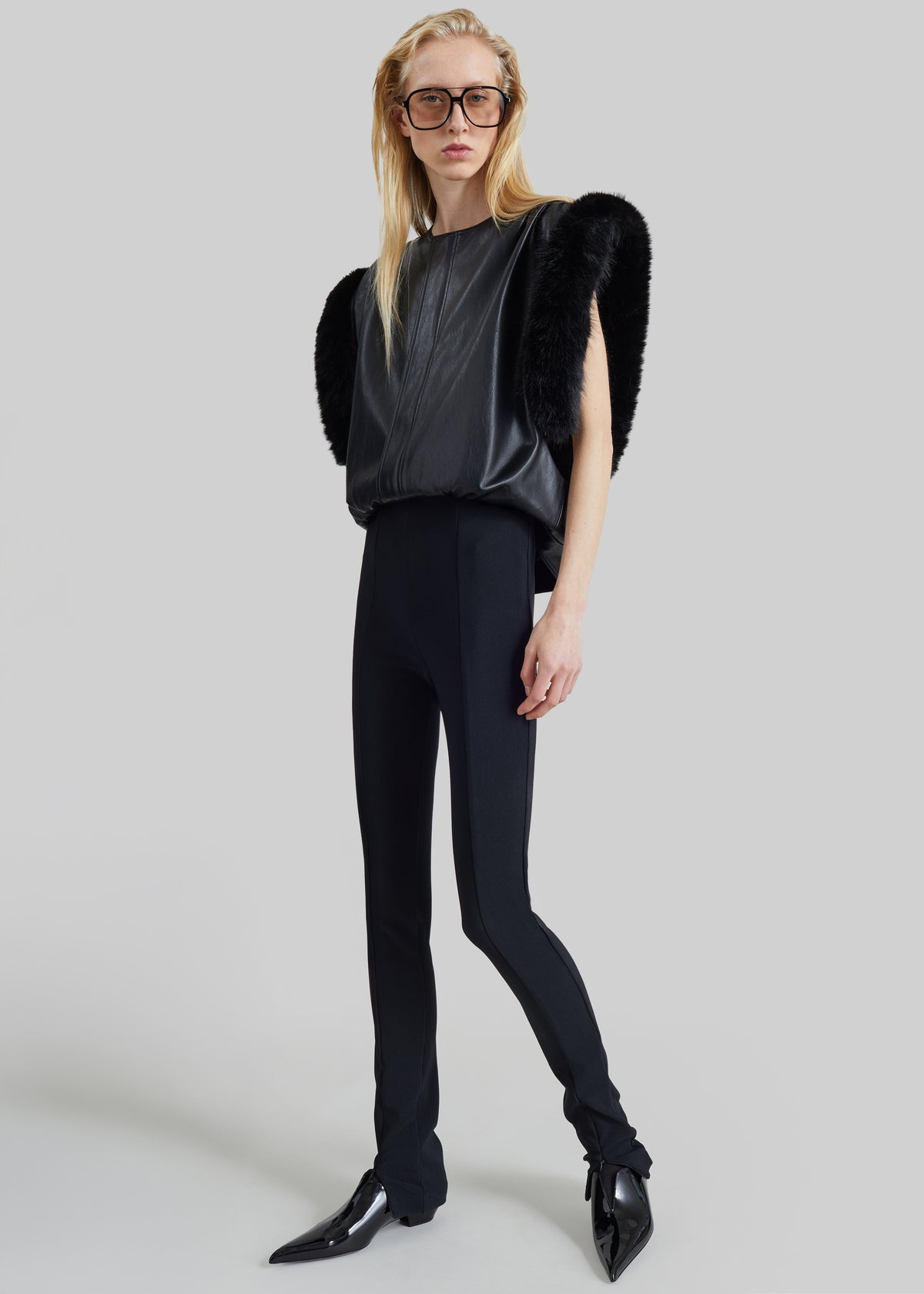 Oya Flared Leggings - Black