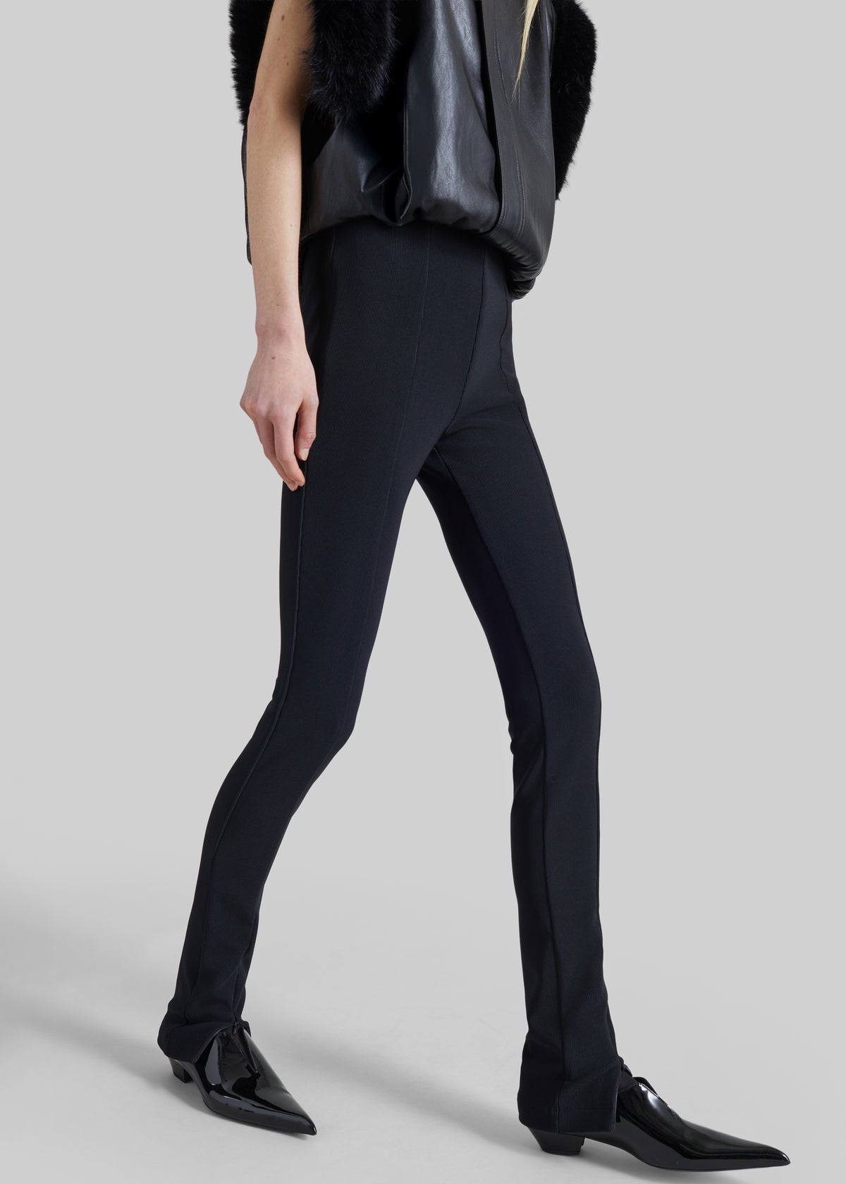 Oya Flared Leggings - Black