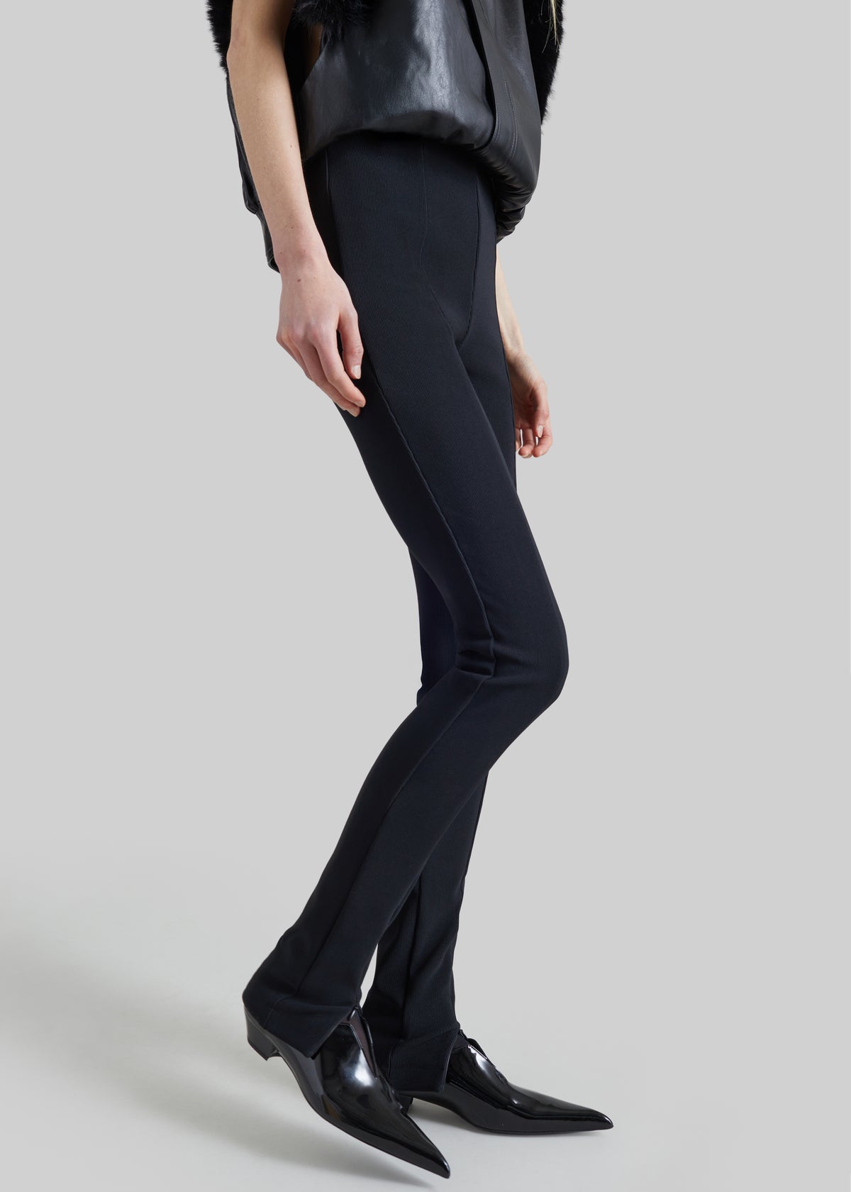 Oya Flared Leggings - Black