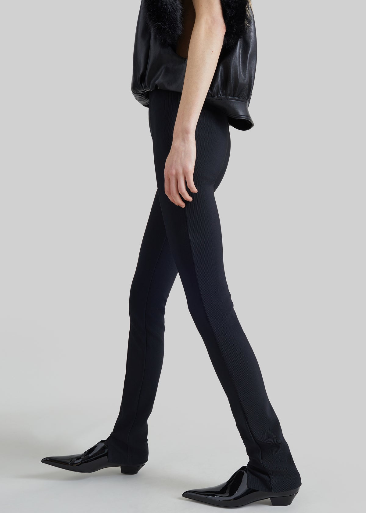 Oya Flared Leggings - Black