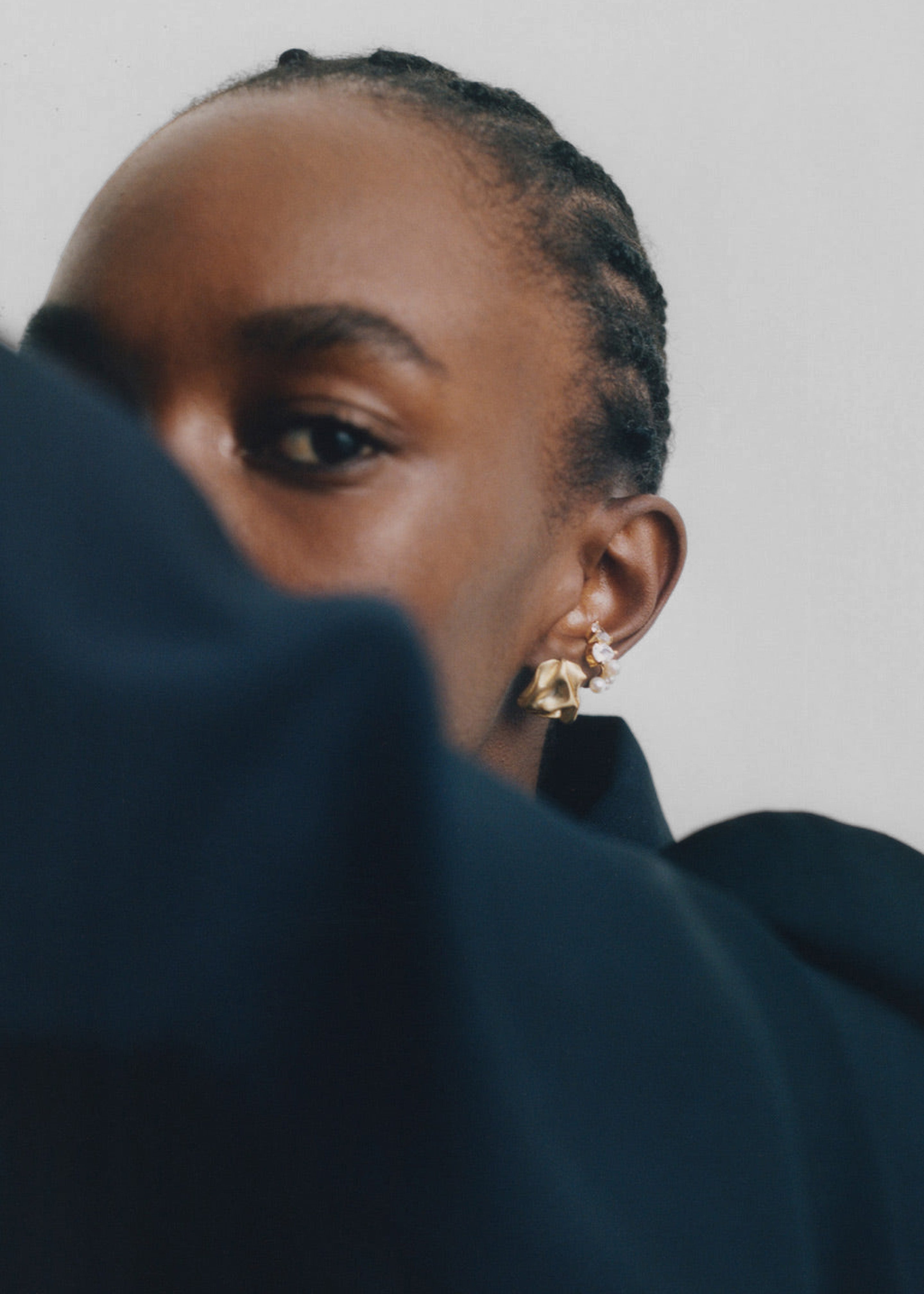 Completedworks Chasing Shadows Ear Cuff - Gold - 1