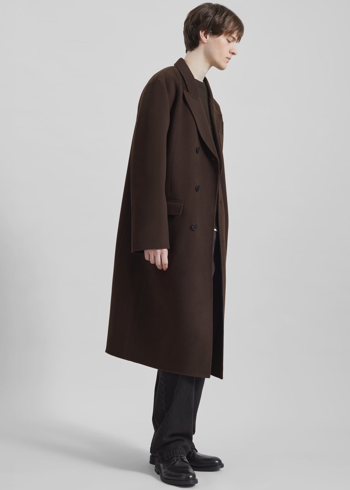 Paxton Wool Coat - Brown