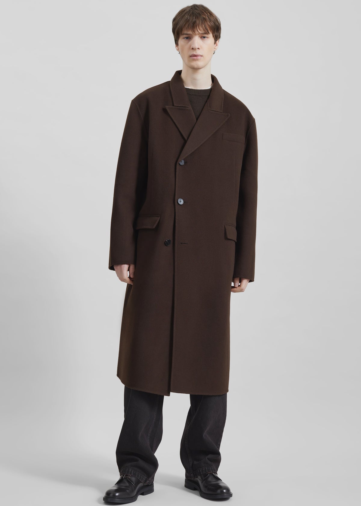 Paxton Wool Coat - Brown