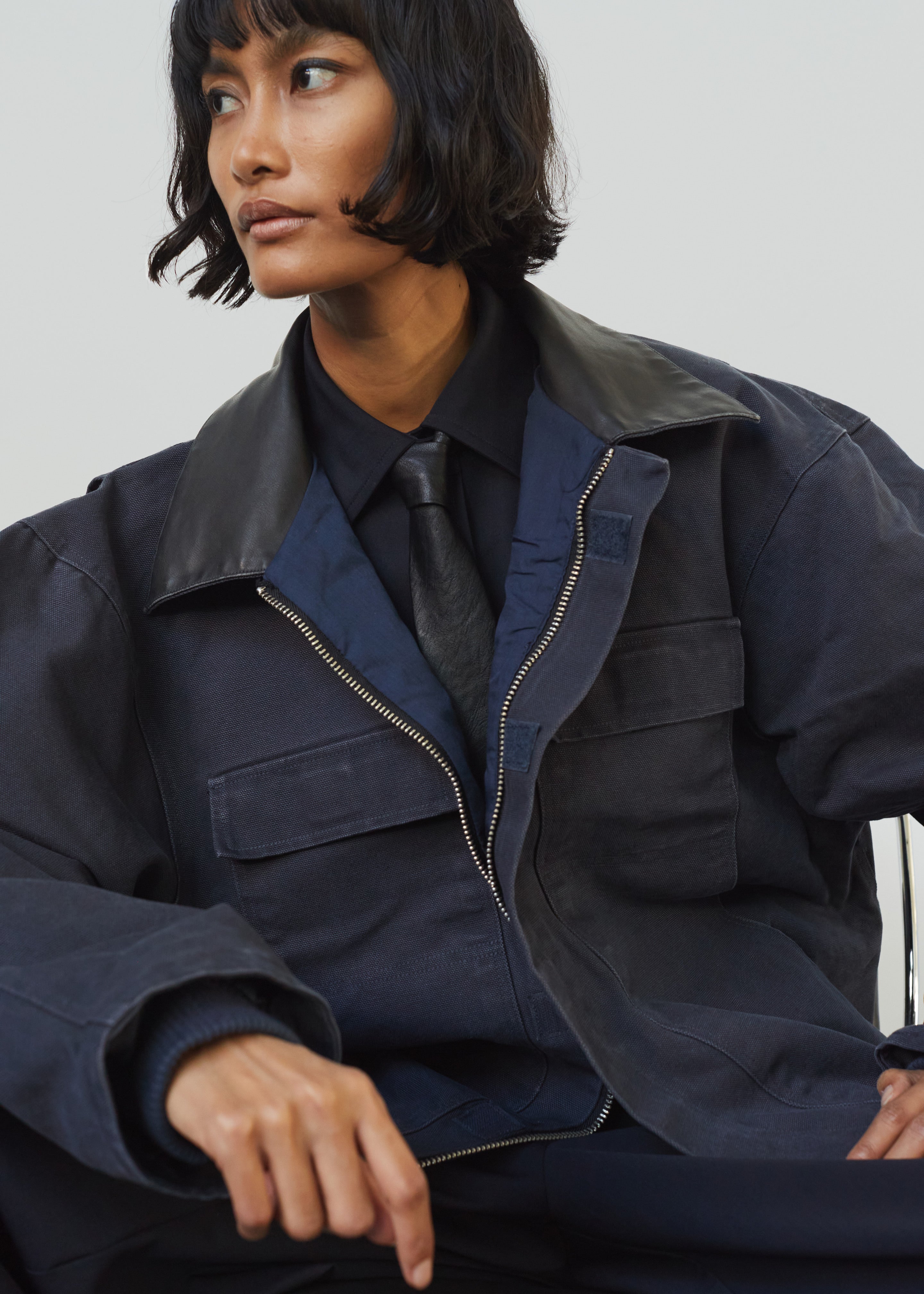 Pelso Utility Jacket - Navy - 6