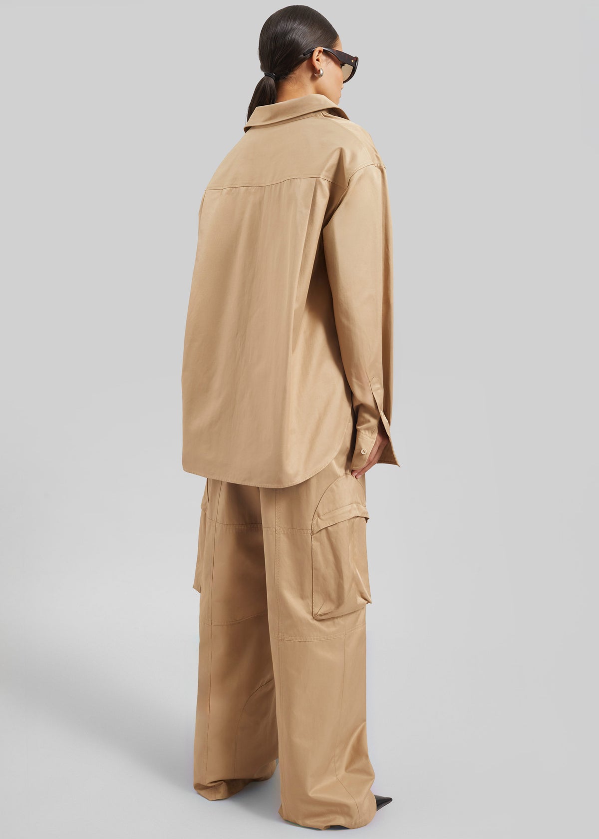 Peri Cotton Shirt - Camel - 7