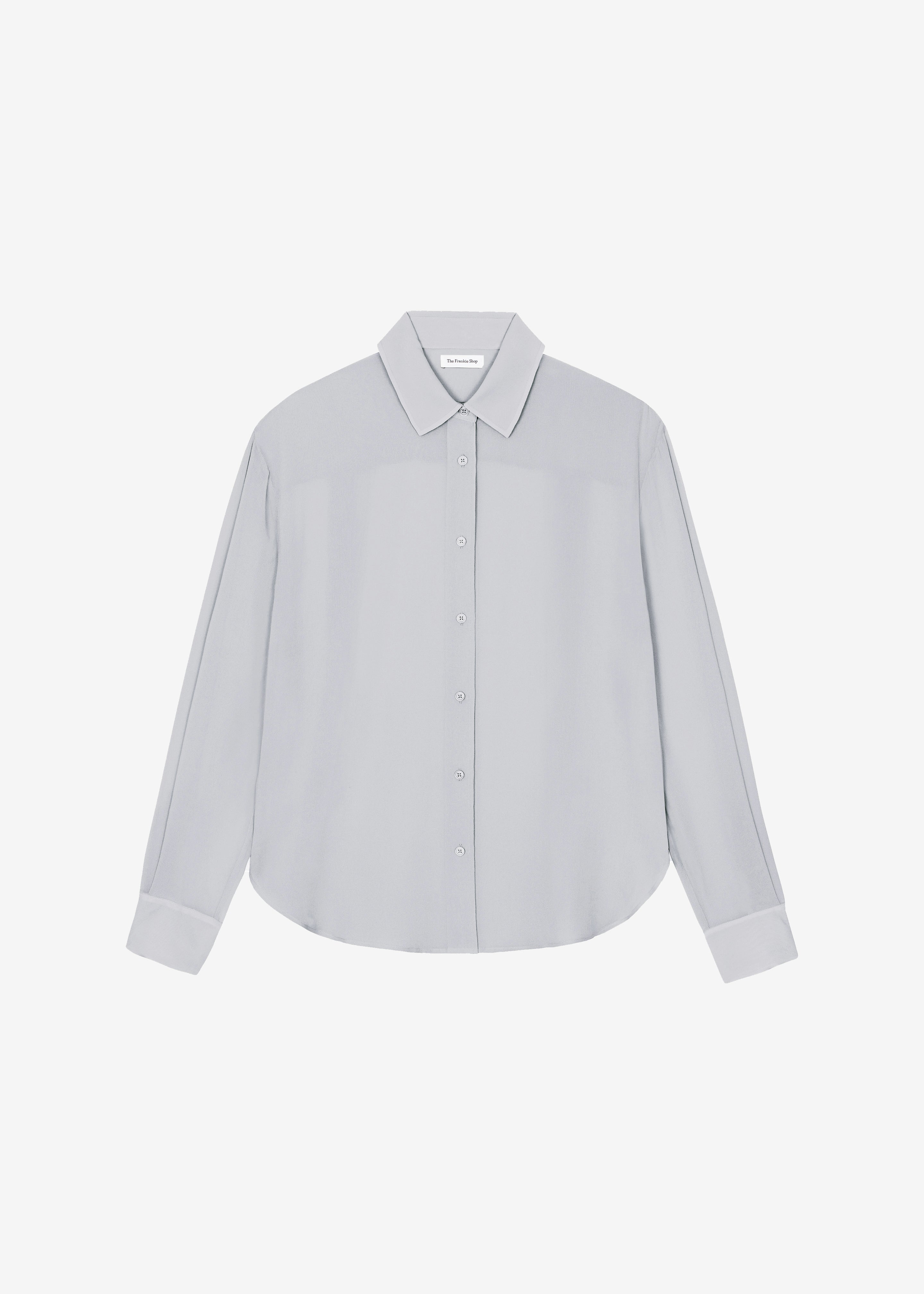 Peri Georgette Shirt - Slate Grey - 8