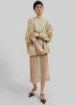 Peri Sheer Midi Skirt - Desert Sand