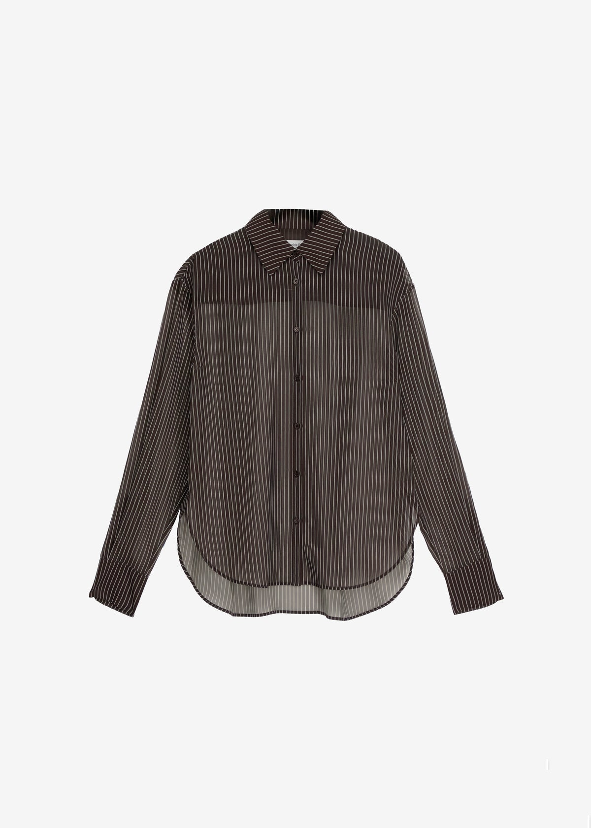 Peri Striped Shirt - Brown/White Stripe - 11