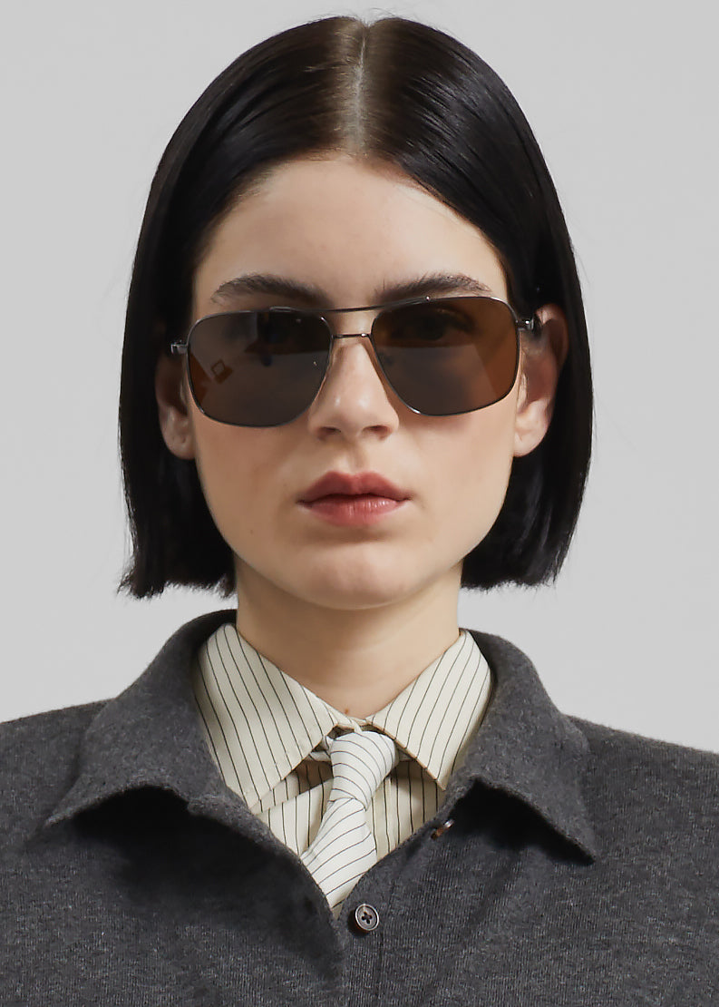 Peri Striped Shirt - Ivory/Black - 7