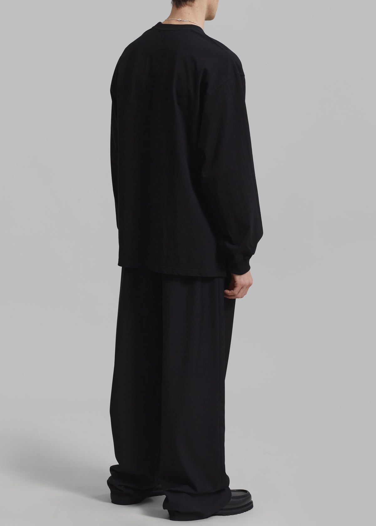 Peyton Pleated Pants - Black - 6