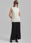 3.1 Phillip Lim Sleeveless Wool Jacquard Top - Ivory