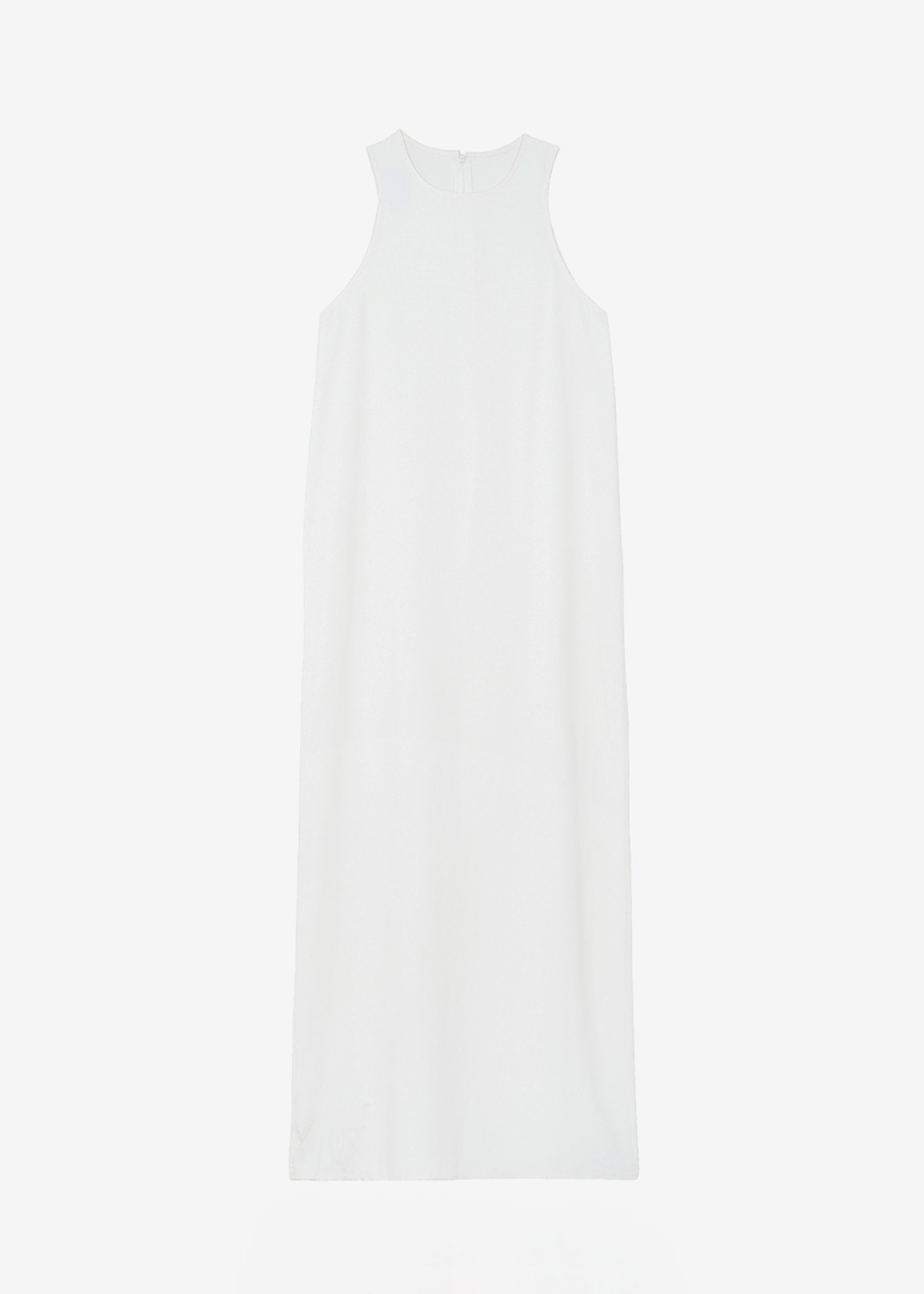 Phoebe Sleeveless Maxi Dress - White - 7