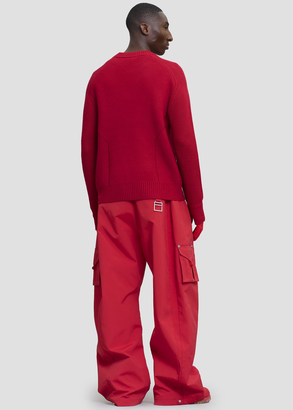 Pieces Uniques Emblem Pullover - Rouge - 6