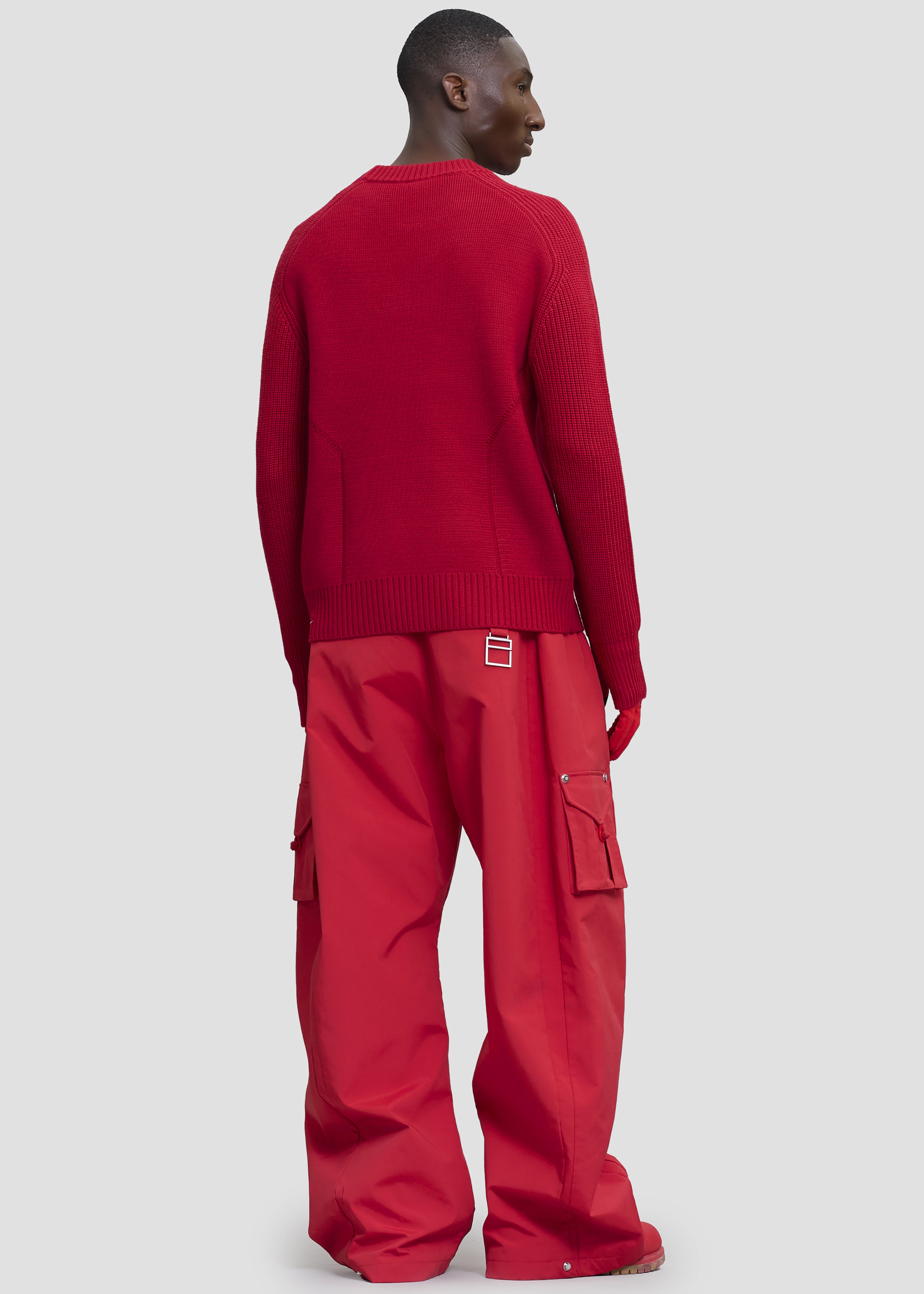 Pieces Uniques Emblem Pullover - Rouge - 6