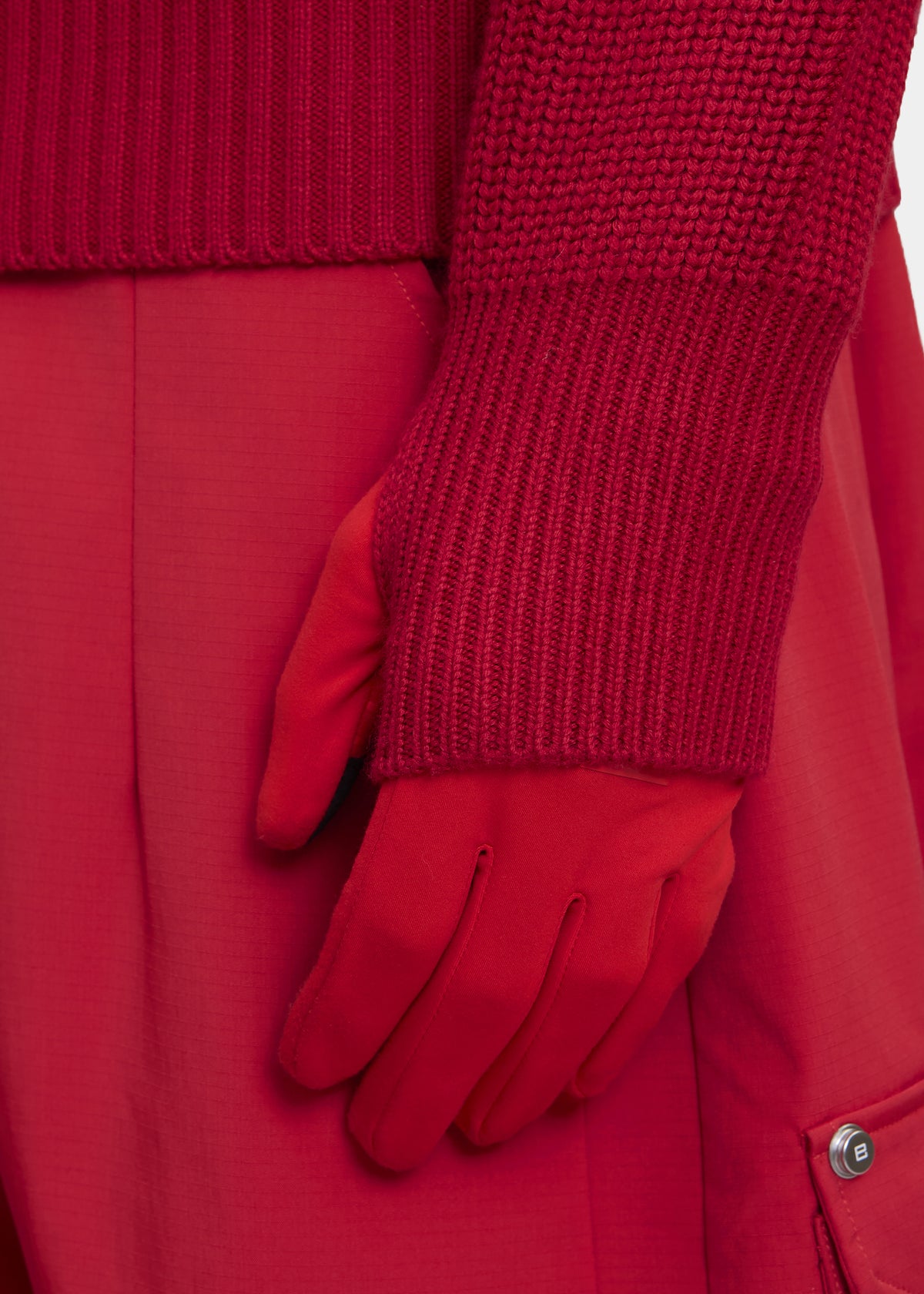 Pieces Uniques Emblem Pullover - Rouge - 3