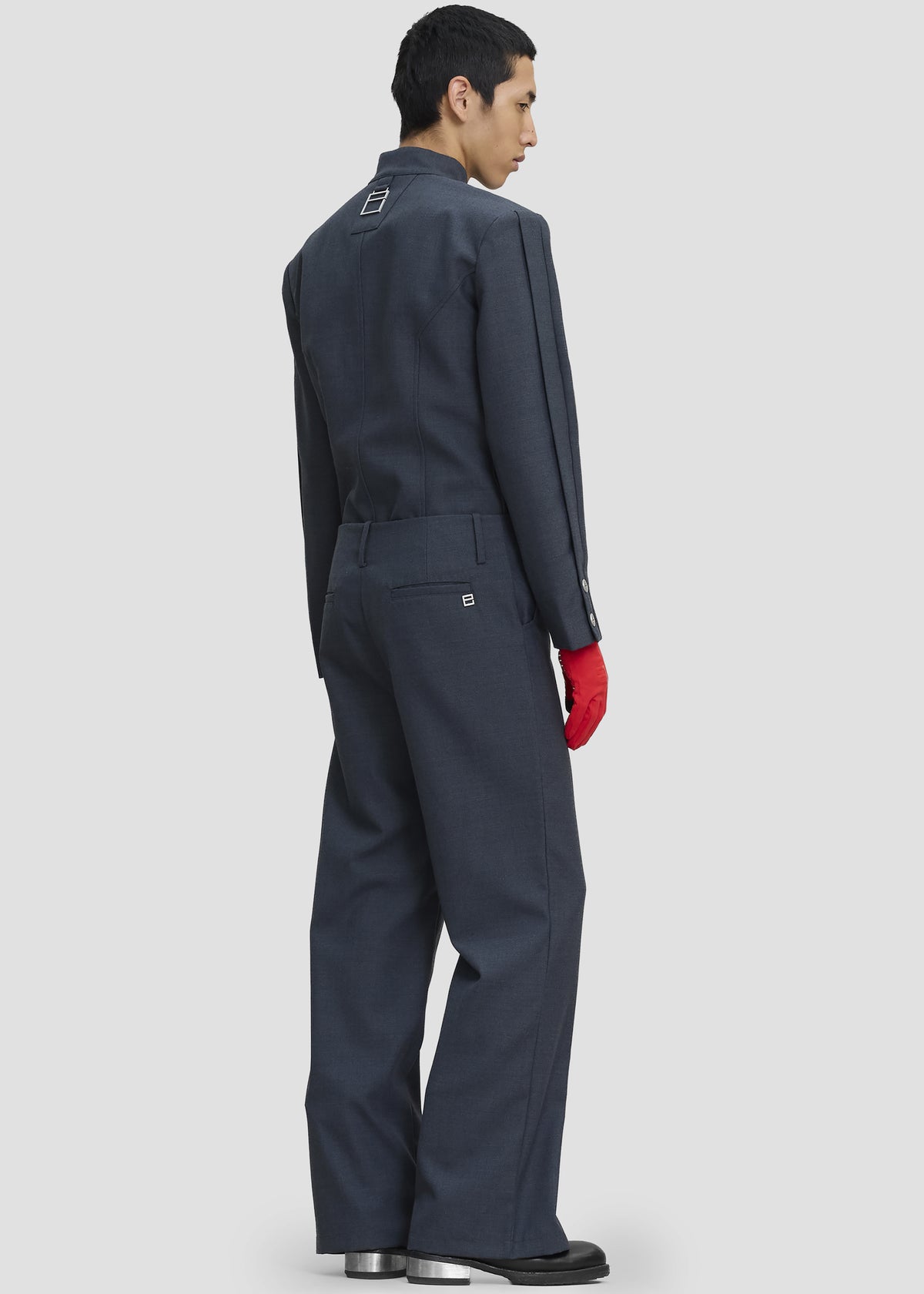Pieces Uniques Emin Zip Pants - Ashen Sky - 6