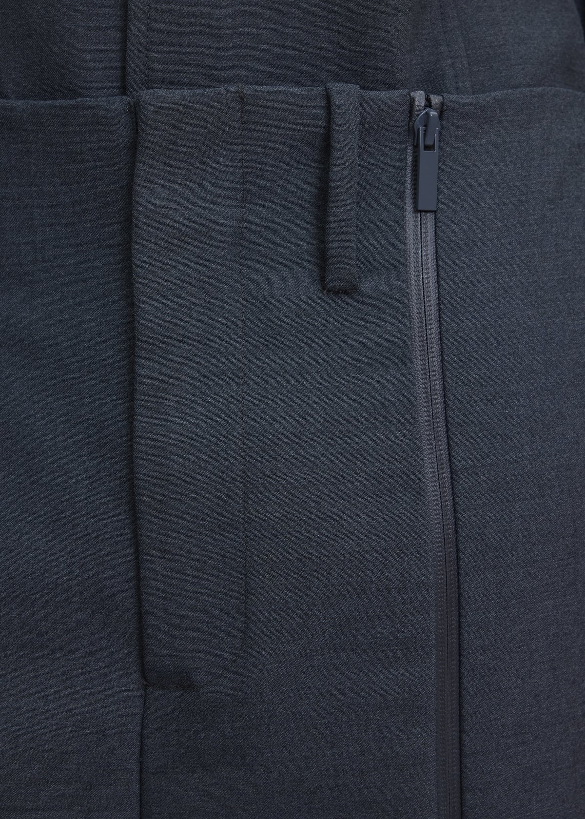 Pieces Uniques Emin Zip Pants - Ashen Sky - 4