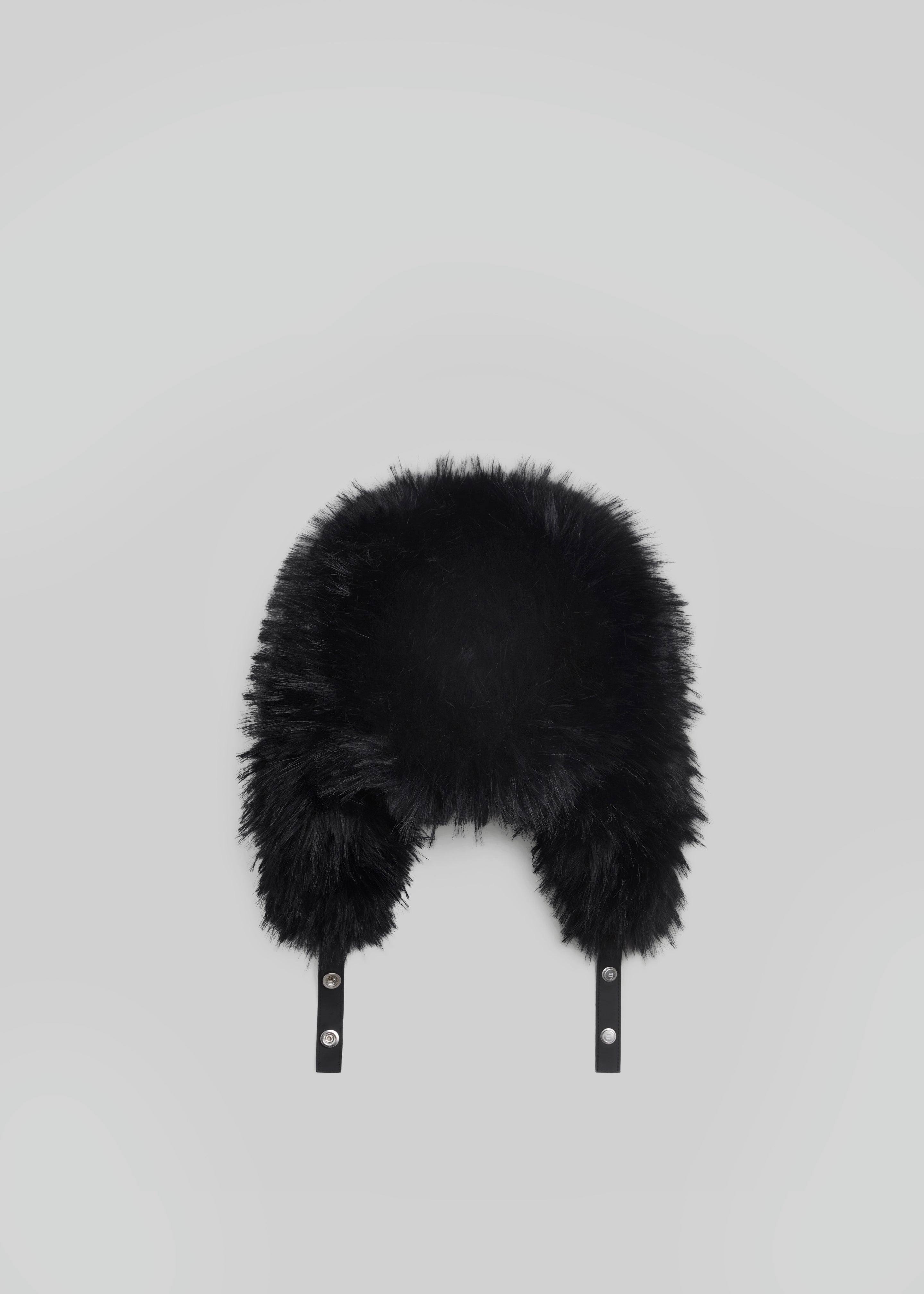 Pieces Uniques The Trapper Hat - Black - 1