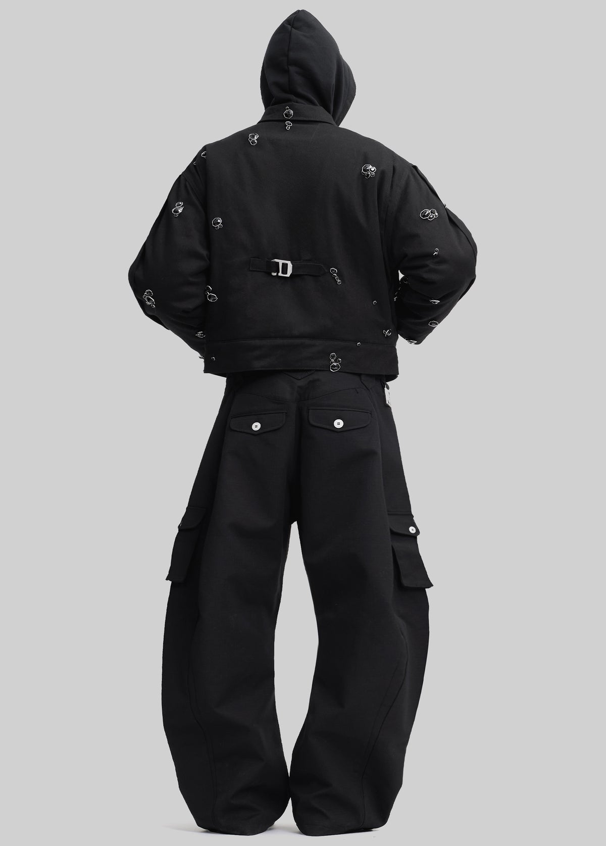 Pieces Uniques Onyx Workwear Jacket - Black - 6