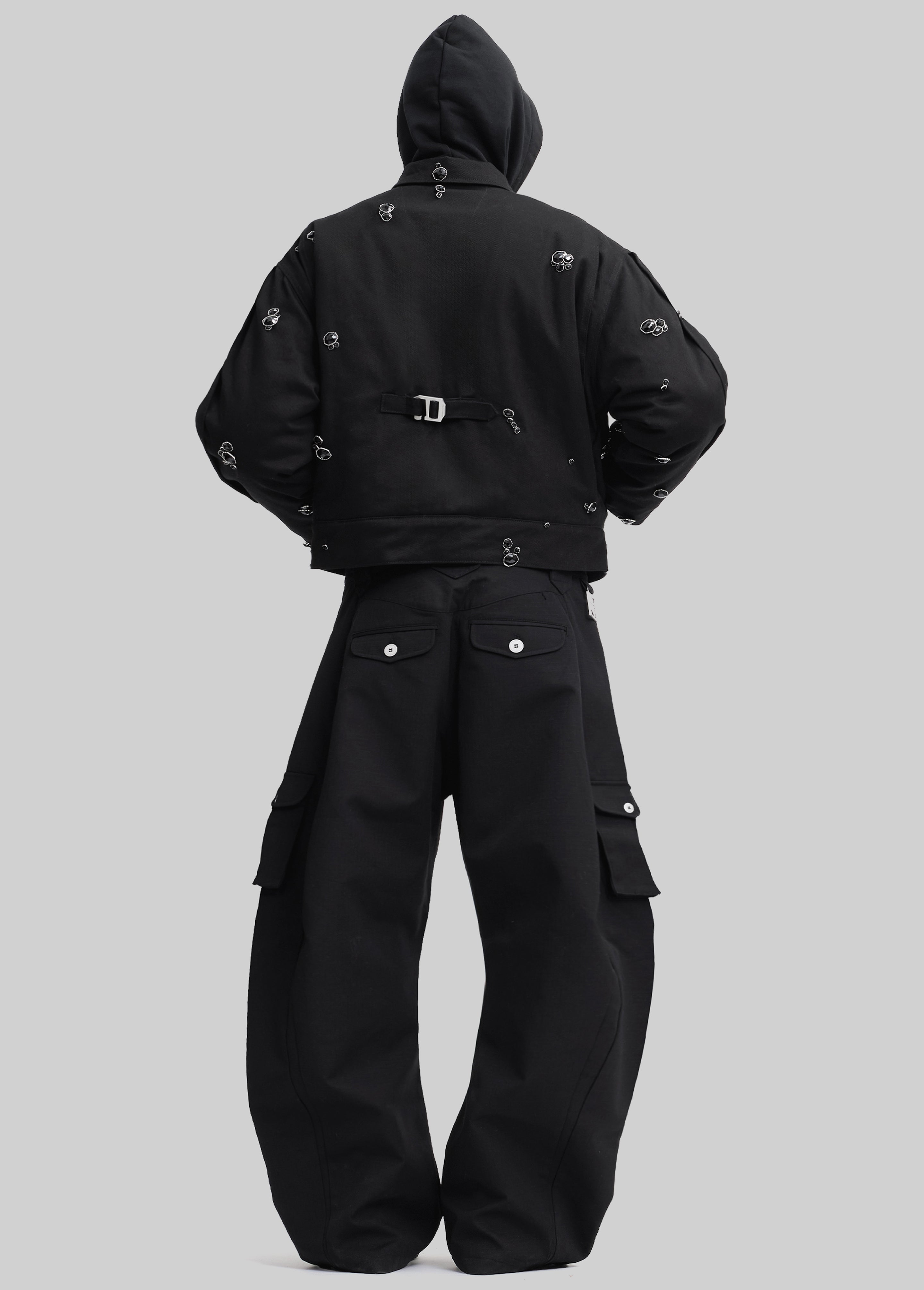 Pieces Uniques Onyx Workwear Jacket - Black - 6