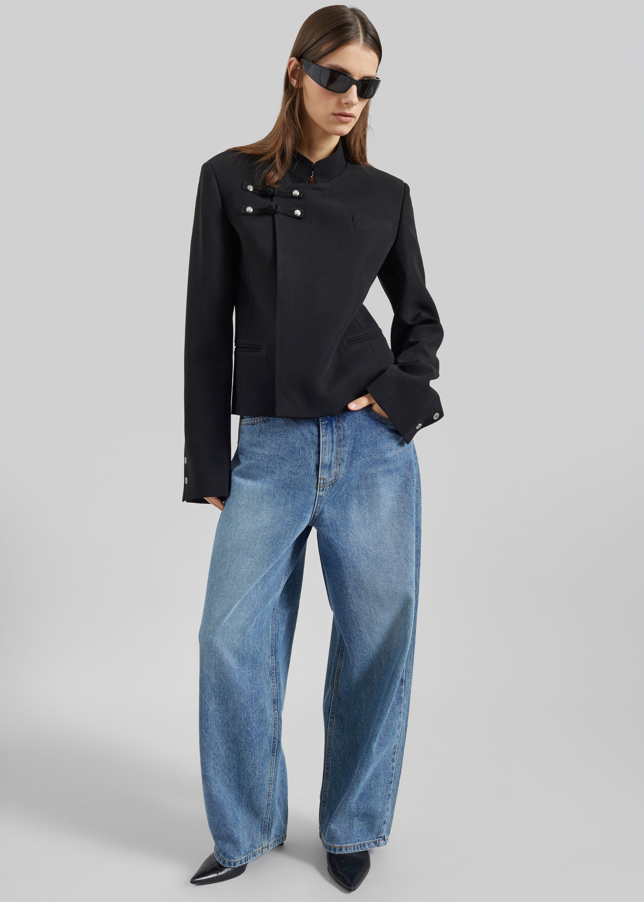 Shop the look image for Pieces Uniques Ma Gua Jacket - Black Onyx