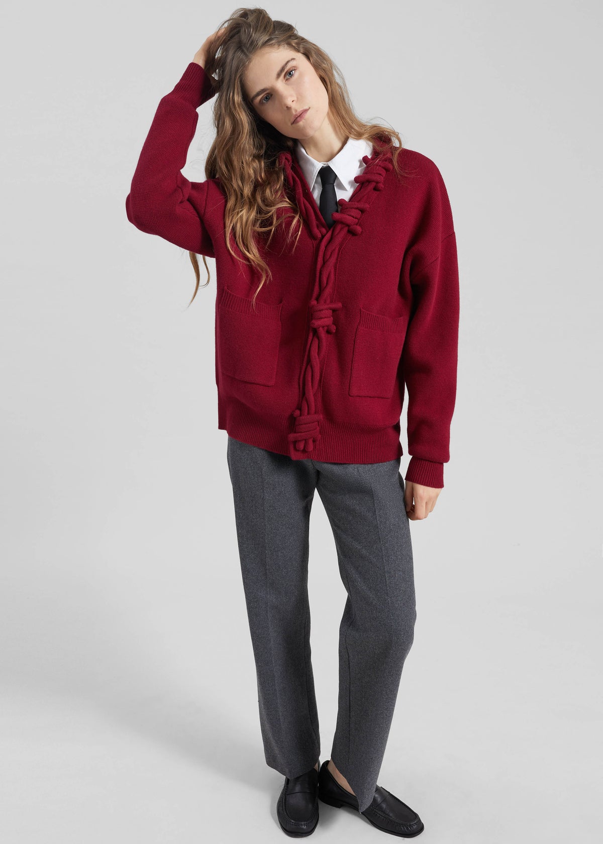 Pieces Uniques Le Cardigan Pierre Barbele - Red - 3