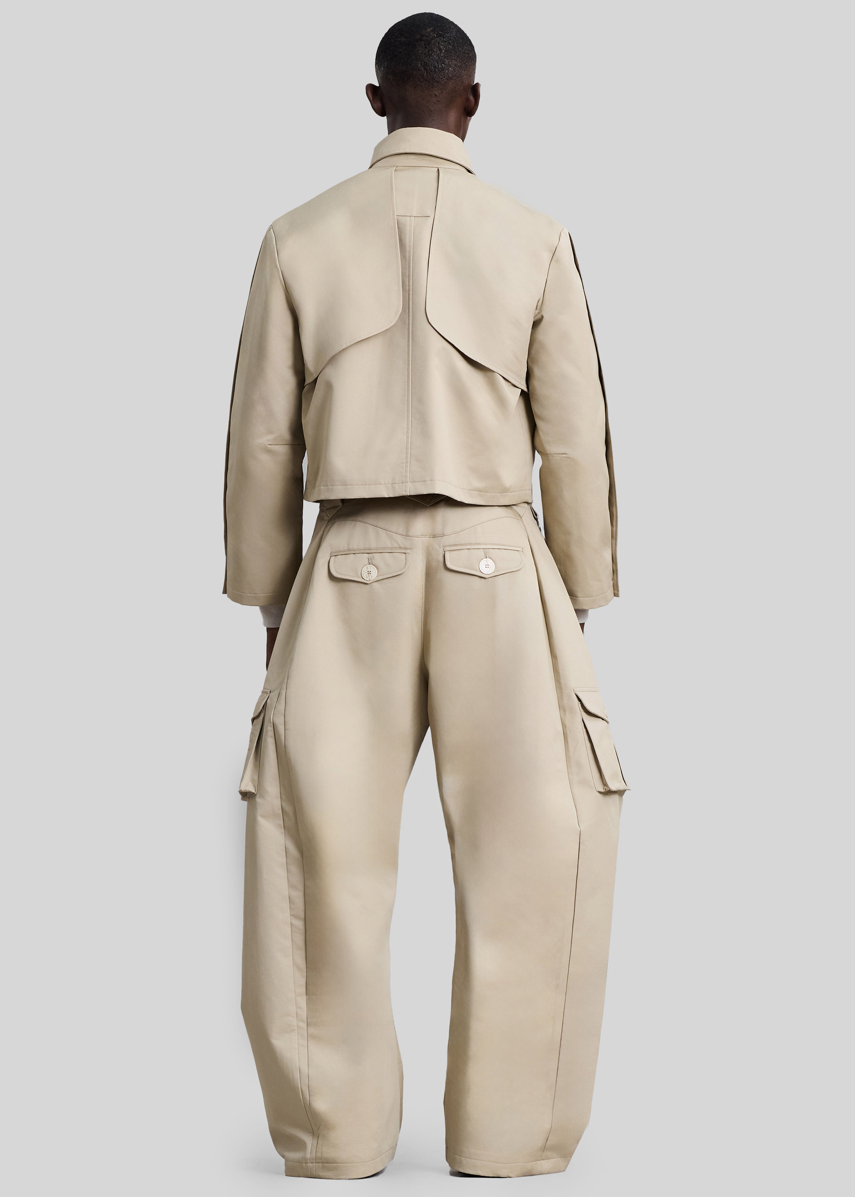 Pieces Uniques Le Cargo Pants Emin - Beige - 10