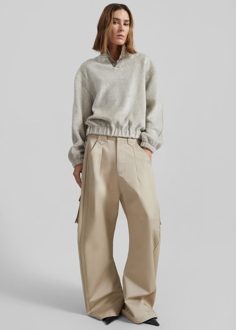 Pieces Uniques Le Cargo Pants Emin - Beige