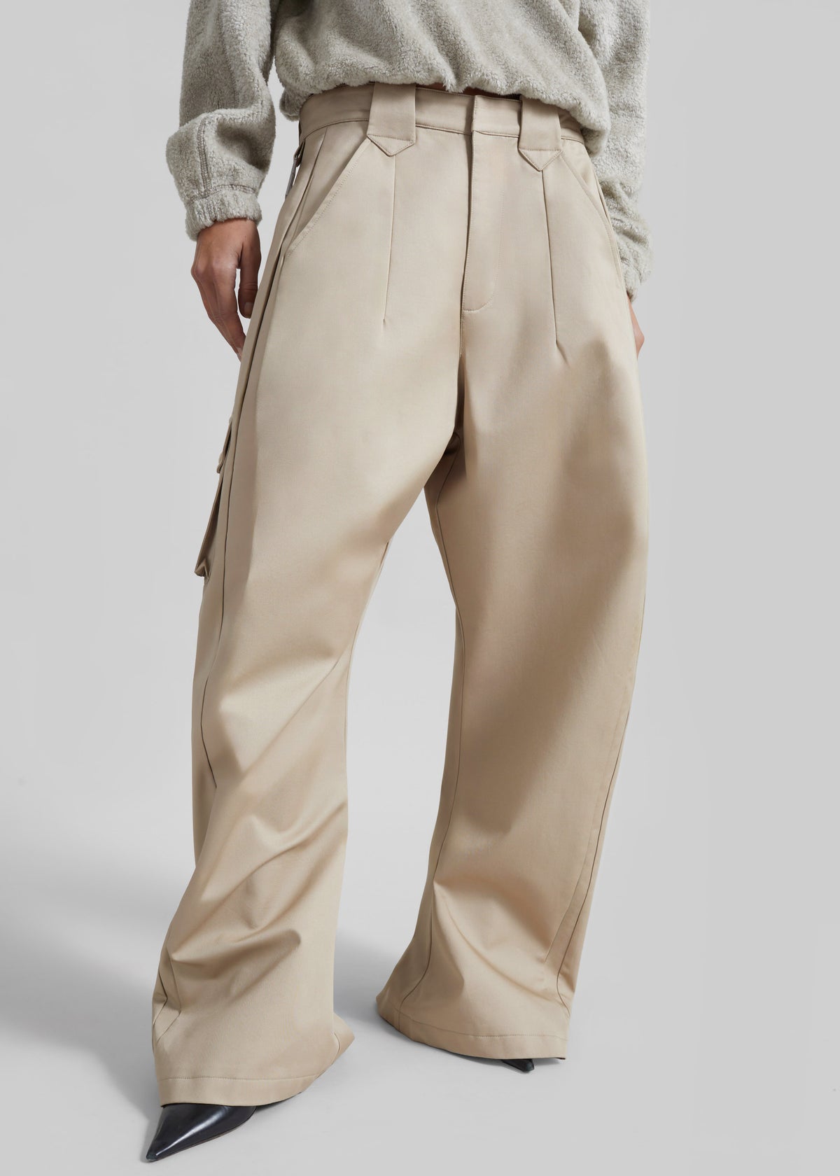 Pieces Uniques Le Cargo Pants Emin - Beige - 2