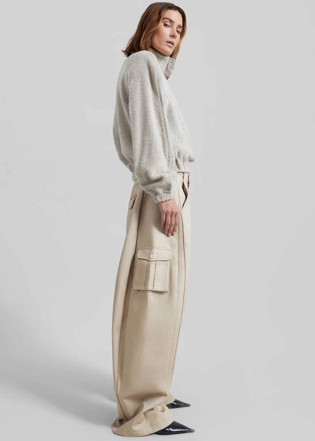 Pieces Uniques Le Cargo Pants Emin - Beige - 1