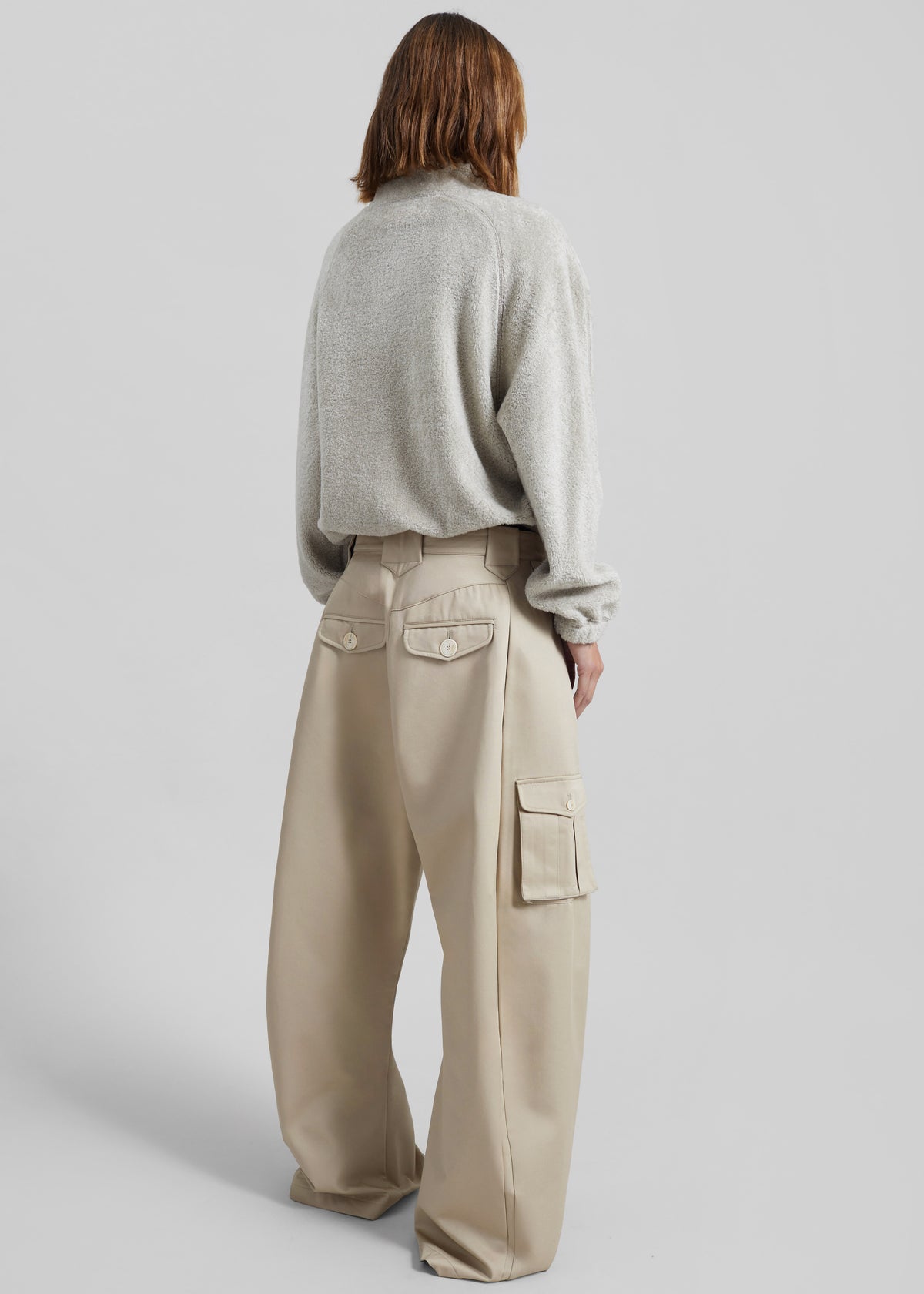Pieces Uniques Le Cargo Pants Emin - Beige - 9