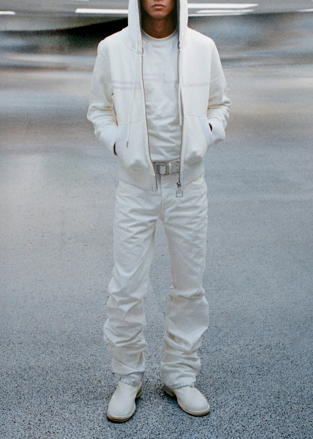 Pieces Uniques Denim Pants - White Wash