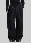 Pieces Uniques Qwan Pants - Black Onyx