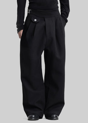 Pieces Uniques Qwan Pants - Black Onyx