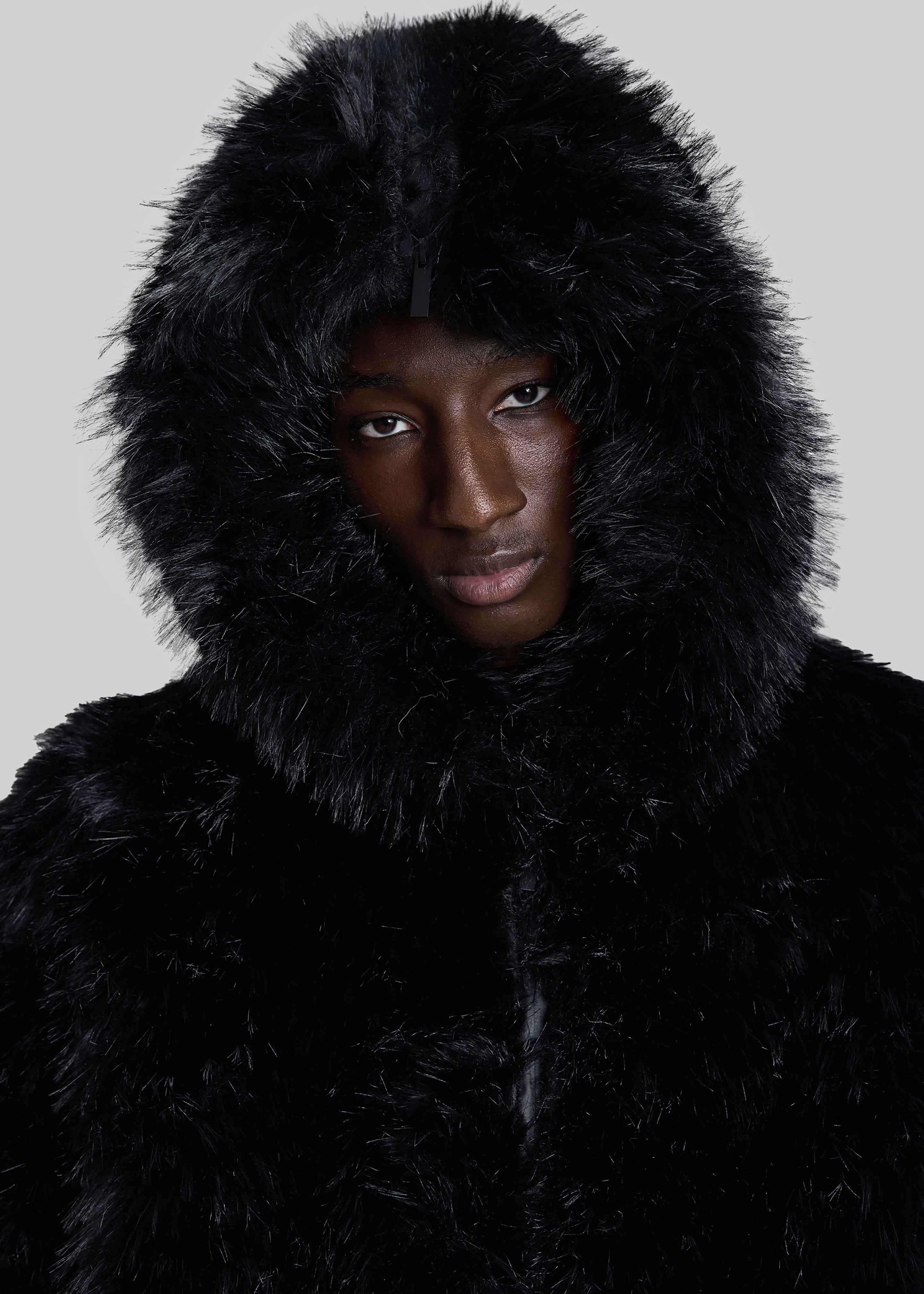 Pieces Uniques Le Sailor Faux Fur Sweatshirt - Black - 9