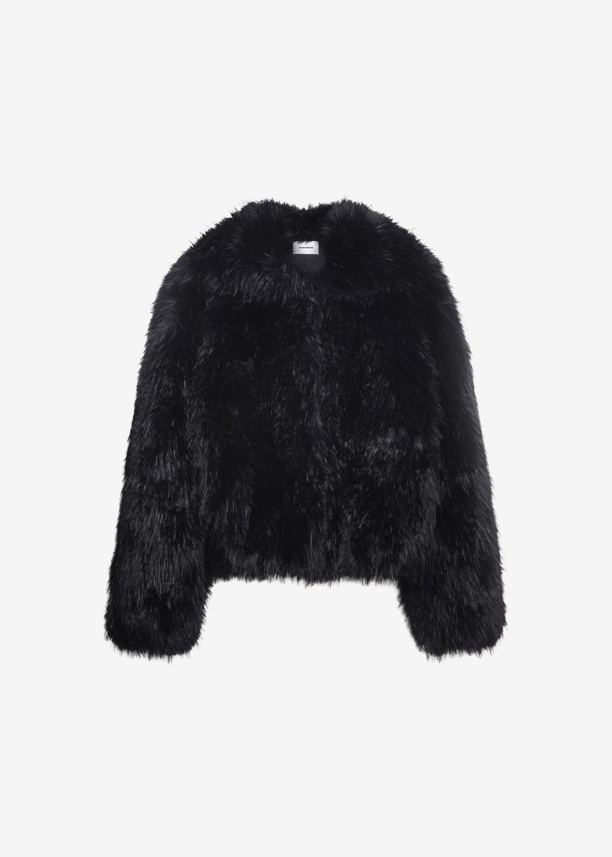 Pieces Uniques Le Sailor Faux Fur Sweatshirt - Black - 14